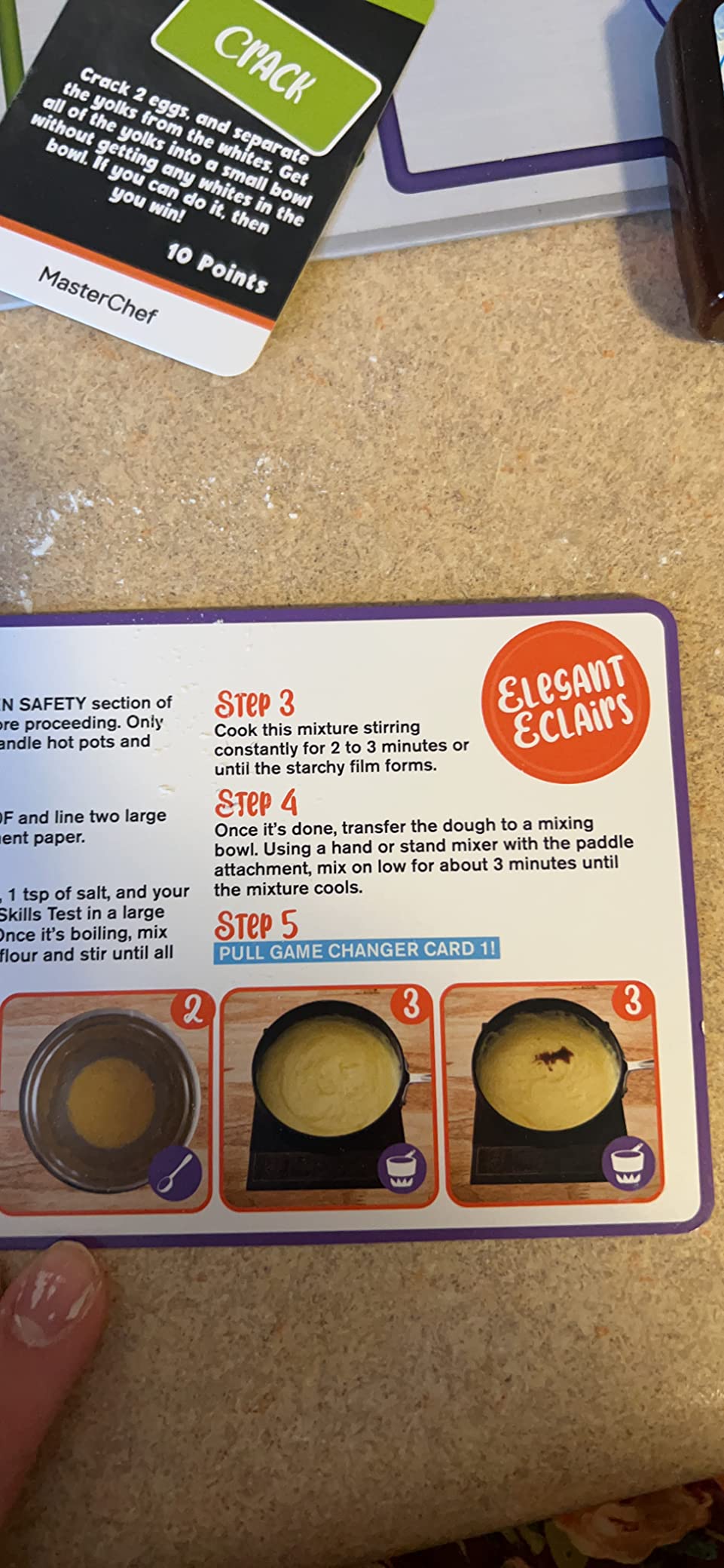MasterChef Family Cooking Game. Turn Mealtime into Game Time! Ages 7+, Multicolor, 22 Family Tested Recipes customer photo 1