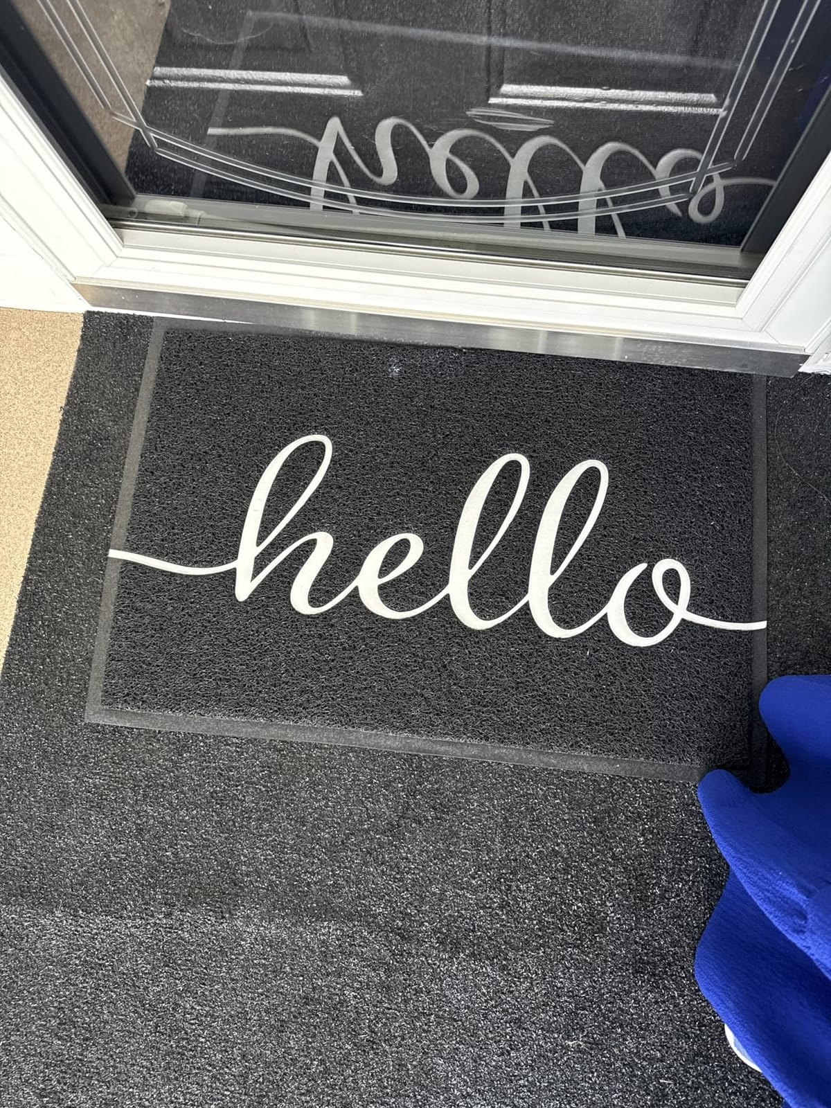Door Mat Welcome Mat Floor Mat for Entryway, Patio, High Traffic Areas customer photo 1