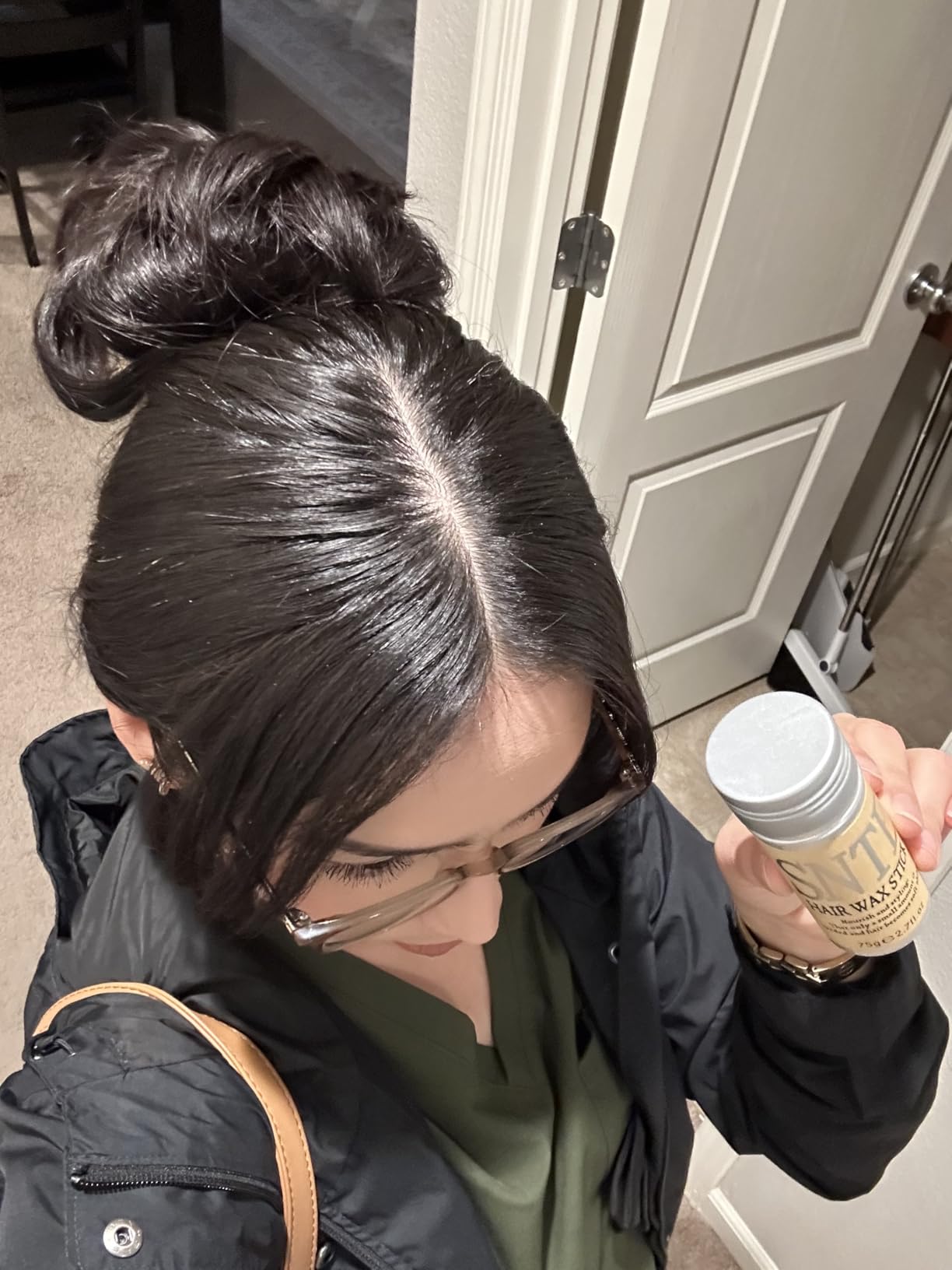 Samnyte Hair Wax Stick, Gel Tamer for Flyaways, Nourishing Slick Stick Pomade for Women & Kids, Slick Back & Styling Cream, Hair Styling Accessories for Teen Girls Gifts, 2.7 Fl Oz customer photo 2