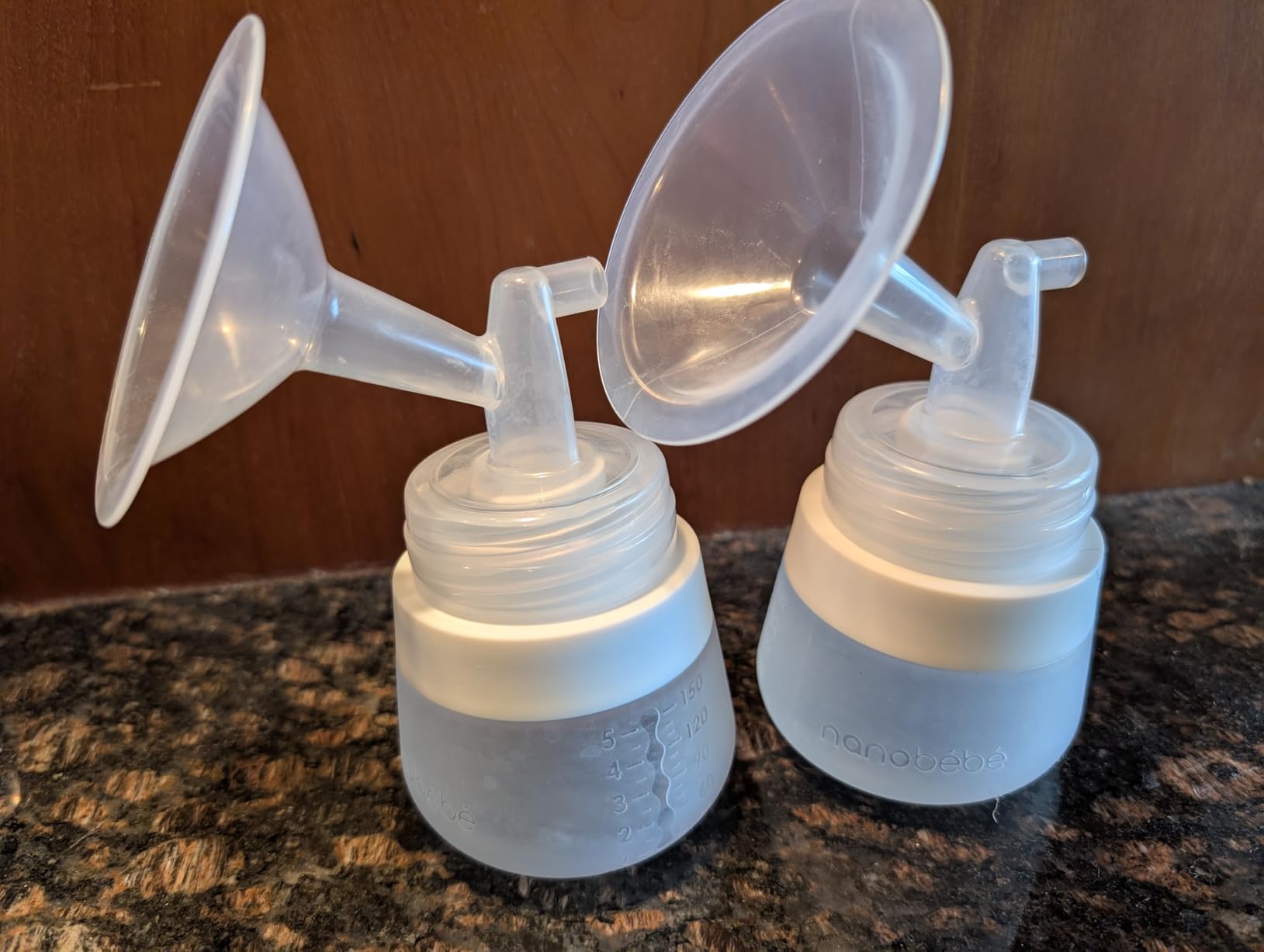 Nanobebe Flexy Silicone Baby Bottle, Anti-Colic, Natural Feel, Non-Collapsing Nipple, Non-Tip Stable Base, Easy to Clean 3-Pack, Gray, 5 oz customer photo 2