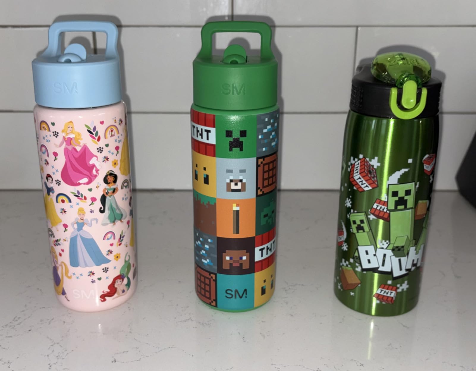 Simple Modern Disney Princess Kids Water Bottle & Toddler Cup | 14oz customer photo 2