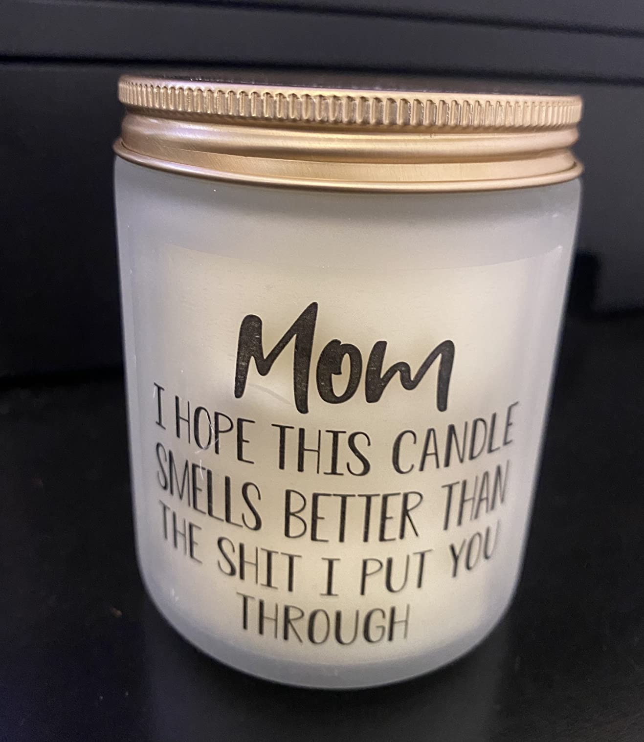 Gifts for Mom from Daughter Son, Birthday Gifts for Mom, Lavender Candle customer photo 2