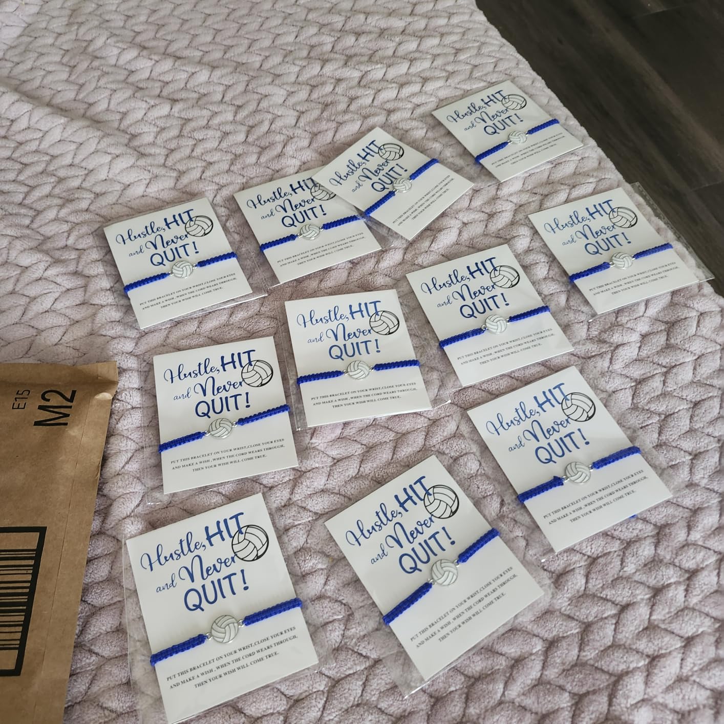Hicarer Volleyball Bracelet Bulk Volleyball Team Gifts customer photo 1