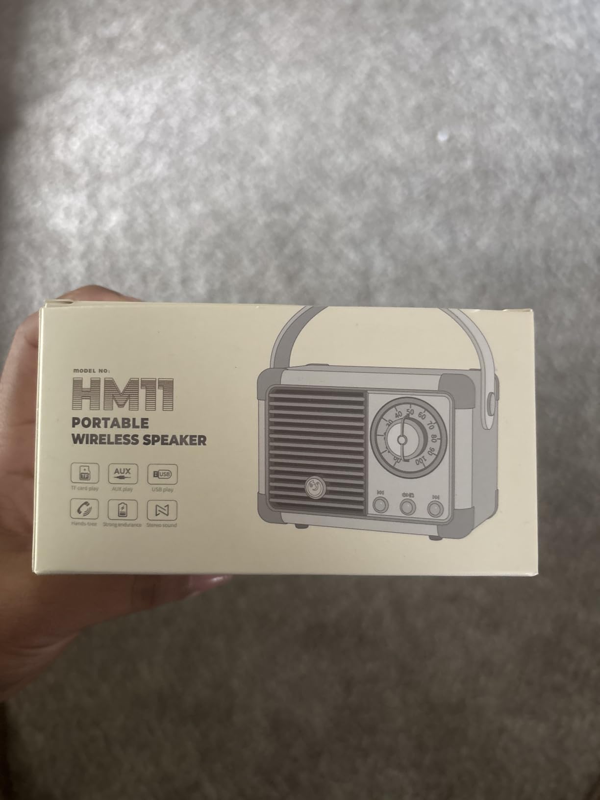 Baolira Retro Bluetooth Speaker, Gifts for Teen Girls, Cute Room Decor customer photo 2