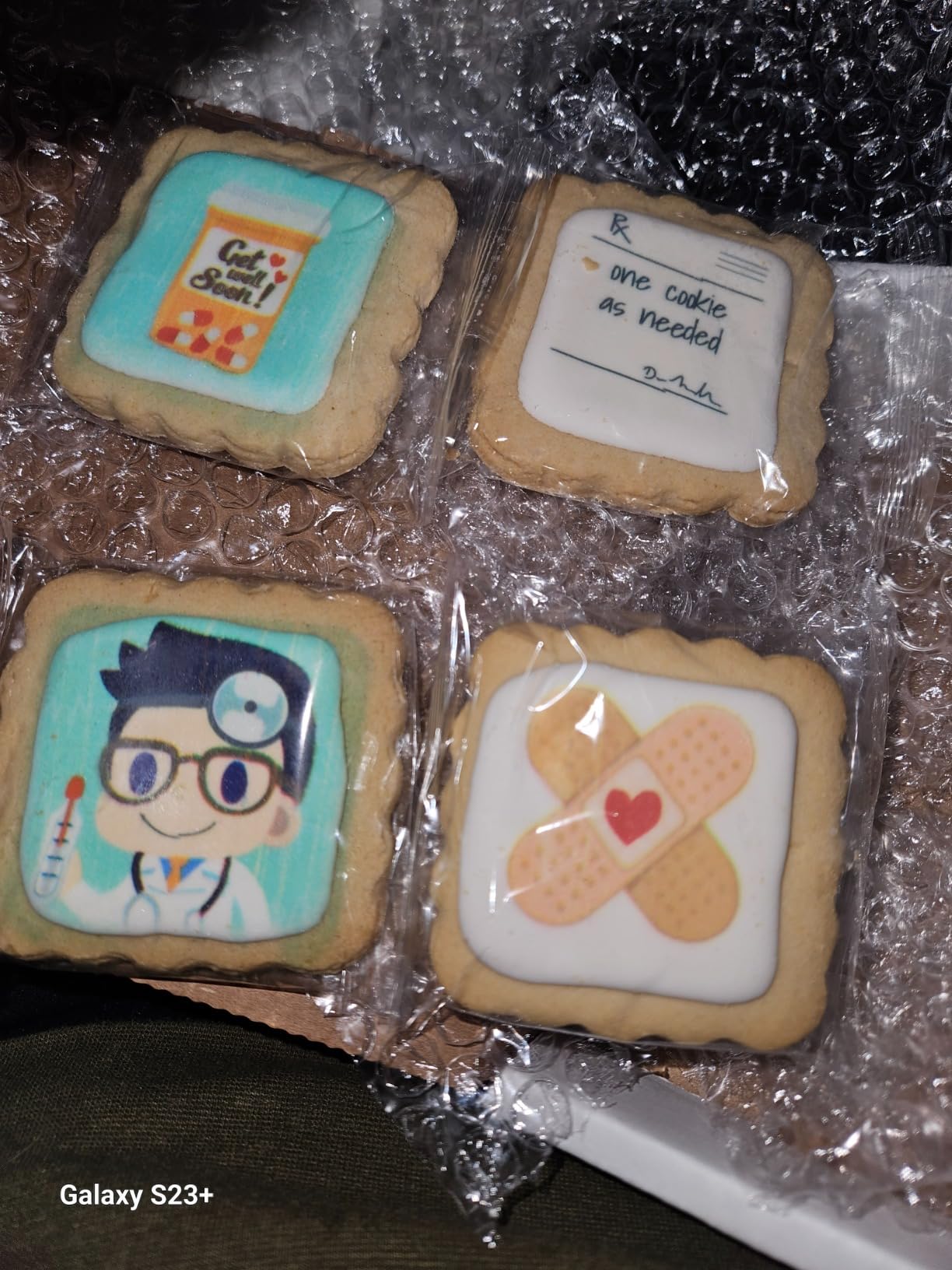 Get Well Soon Gift Cookies Basket Box 4 PACK For Kids and Adults After Surgery Care Package Feel Better Sick | Nut Free | Kosher customer photo 1