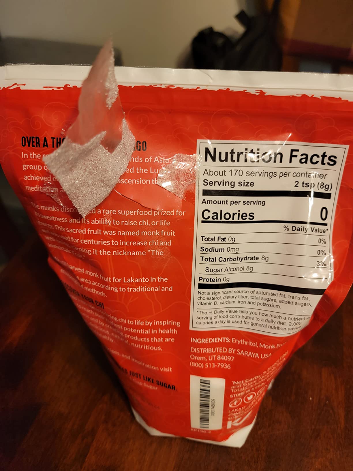 Lakanto Classic Monk Fruit Sweetener with Erythritol, 5 Lb customer photo 2