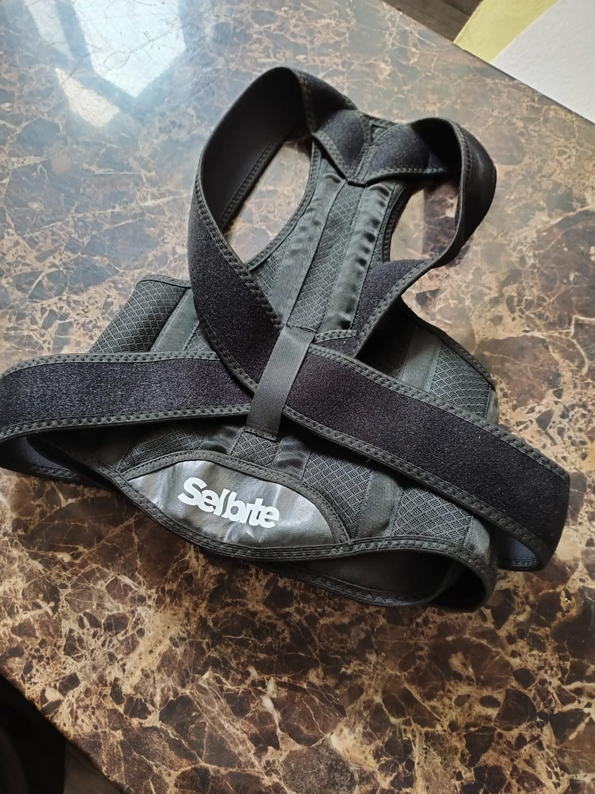 Selbite Posture Corrector for Men and Women - Back Brace for Upper and Lower Body Support - Adjustable Straightener with Pain Relief and Muscle Memory (Large) customer photo 2