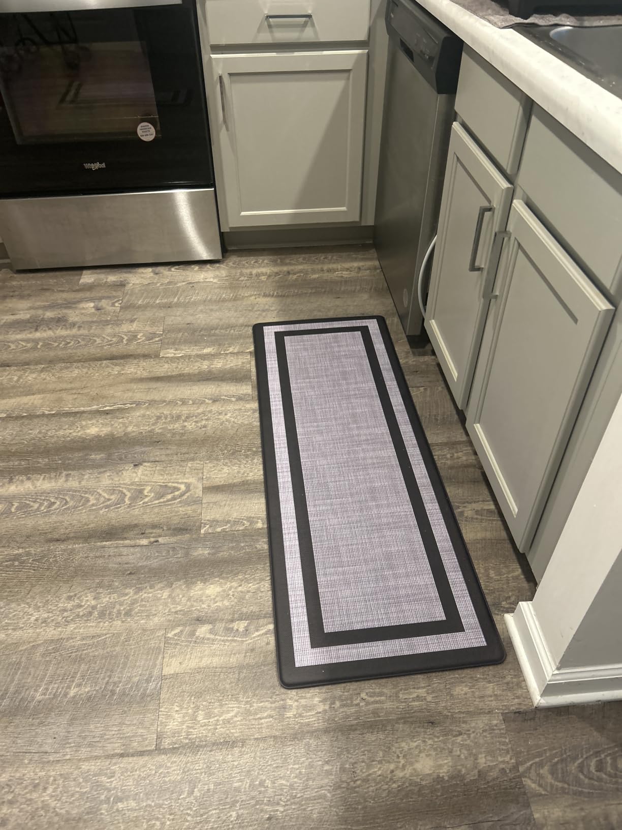 Mattitude Kitchen Mats Set of 2,Cushioned Anti-Fatigue Non-Skid Rug Sets customer photo 2