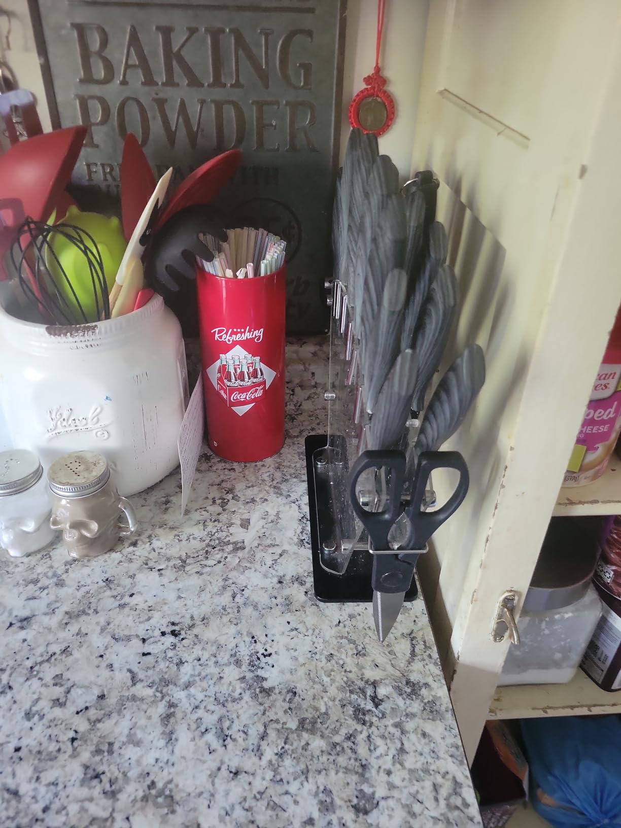 Kitchen Knife Set 19 Piece with Block High Carbon Stainless customer photo 1