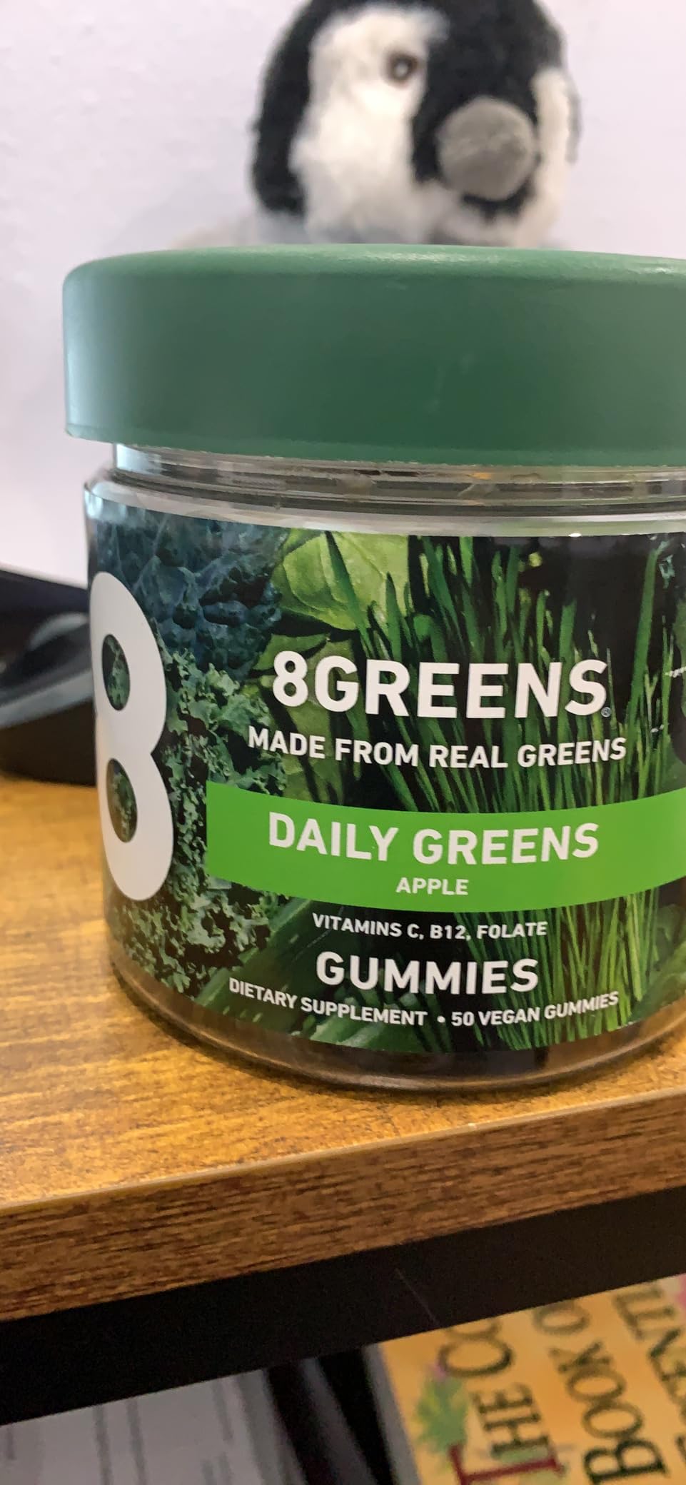 8Greens Supergreens Daily Gummies, Apple, 50 Servings customer photo 2