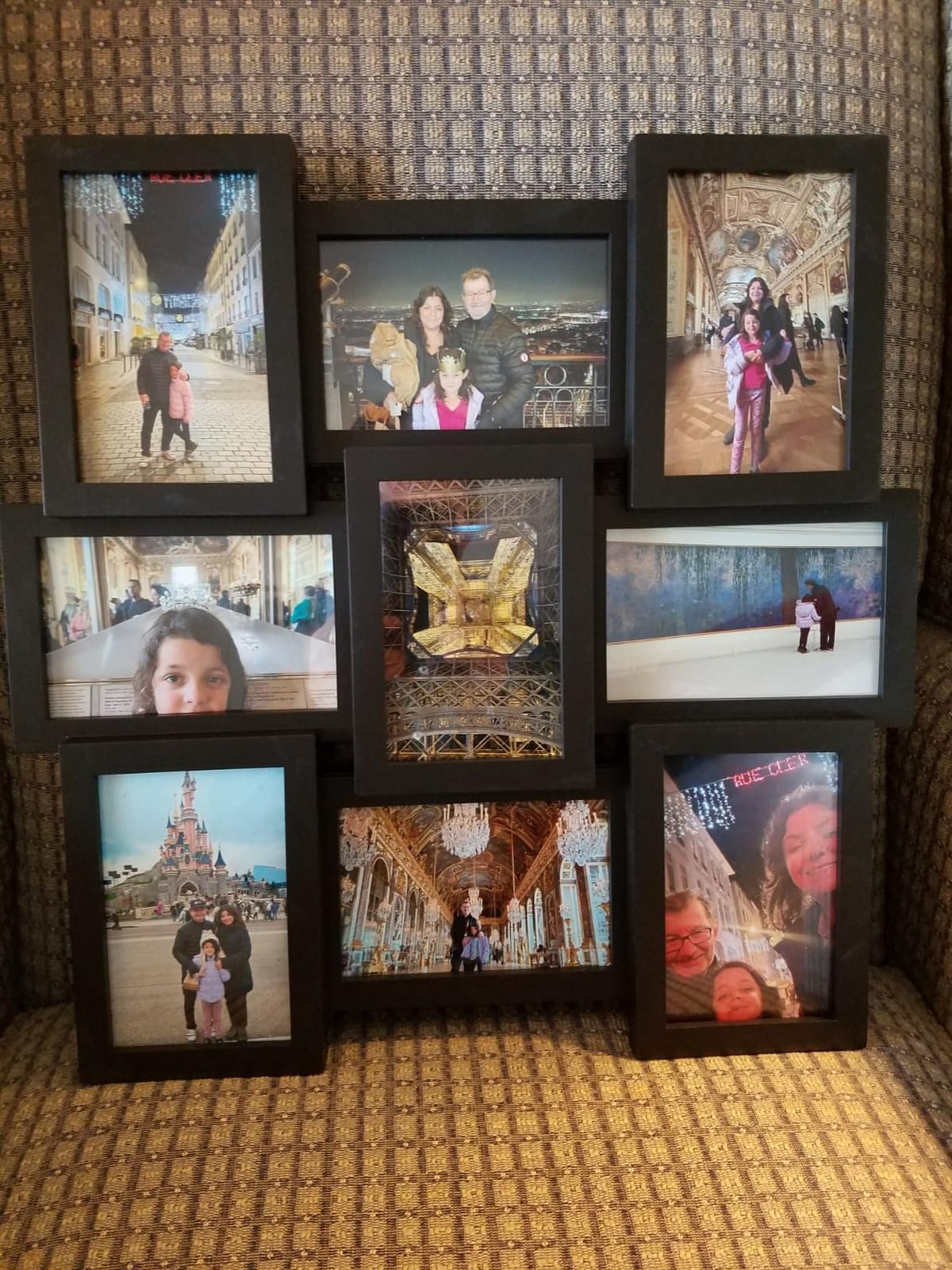 MELANNCO Collage Picture Frame 18x23 Inch Black - Holds 12 Photos in 4x6 and 6x4 Formats - Wall Display for Home Decor, Horizontal or Vertical Hanging customer photo 1