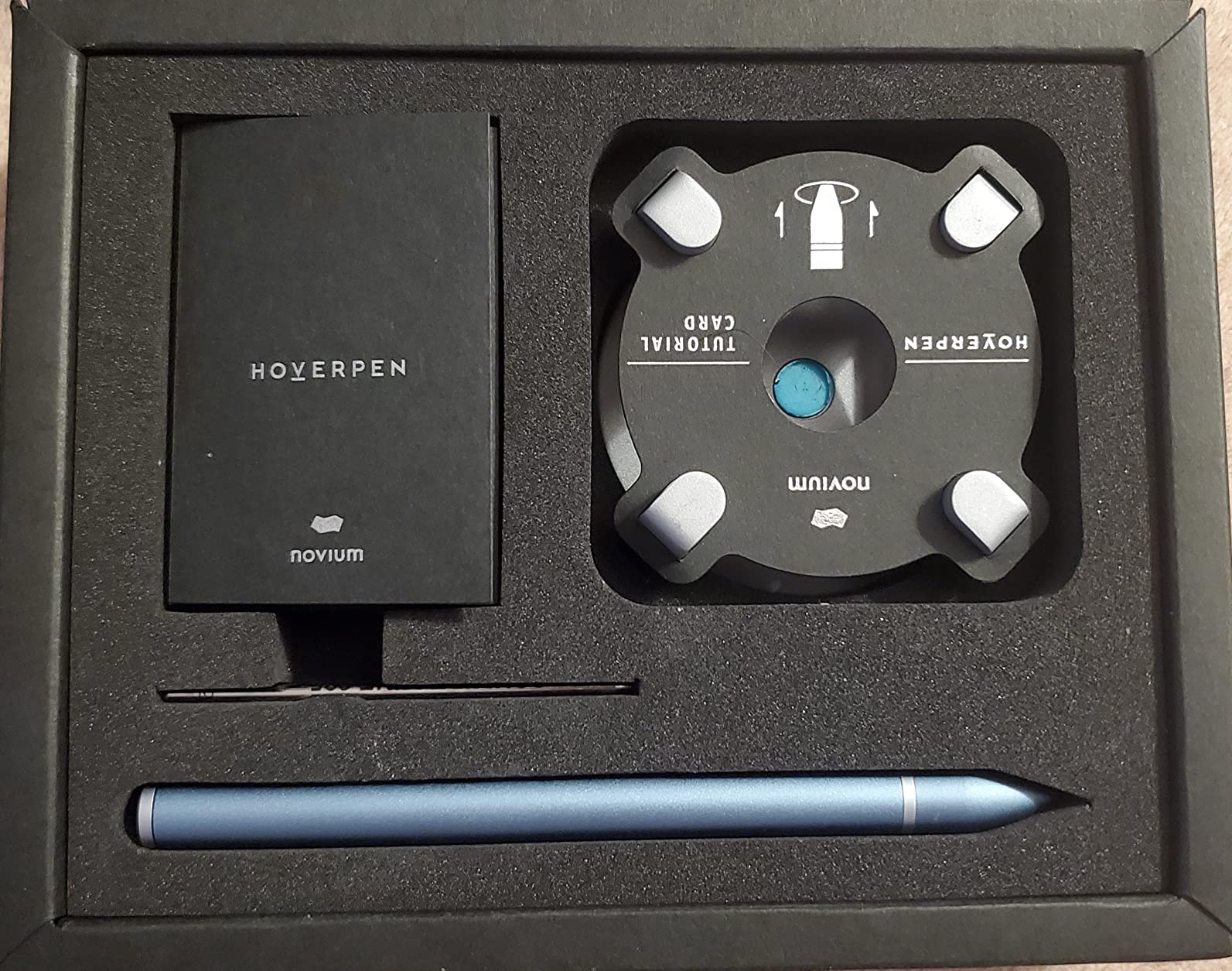 novium Hoverpen - Luxury Pen for Men & Women, Dark Gray customer photo 2