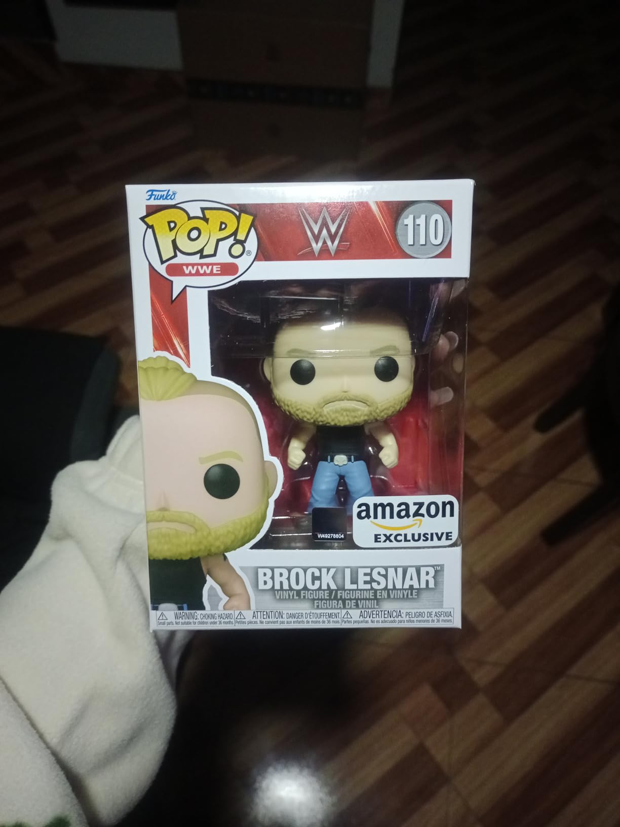 Funko Pop WWE: Brock Lesnar - Amazon Exclusive - Collectable Vinyl Figure - Gift Idea - Official Merchandise - Toys for Kids & Adults - Sports Fans - Model Figure for Collectors and Display customer photo 1