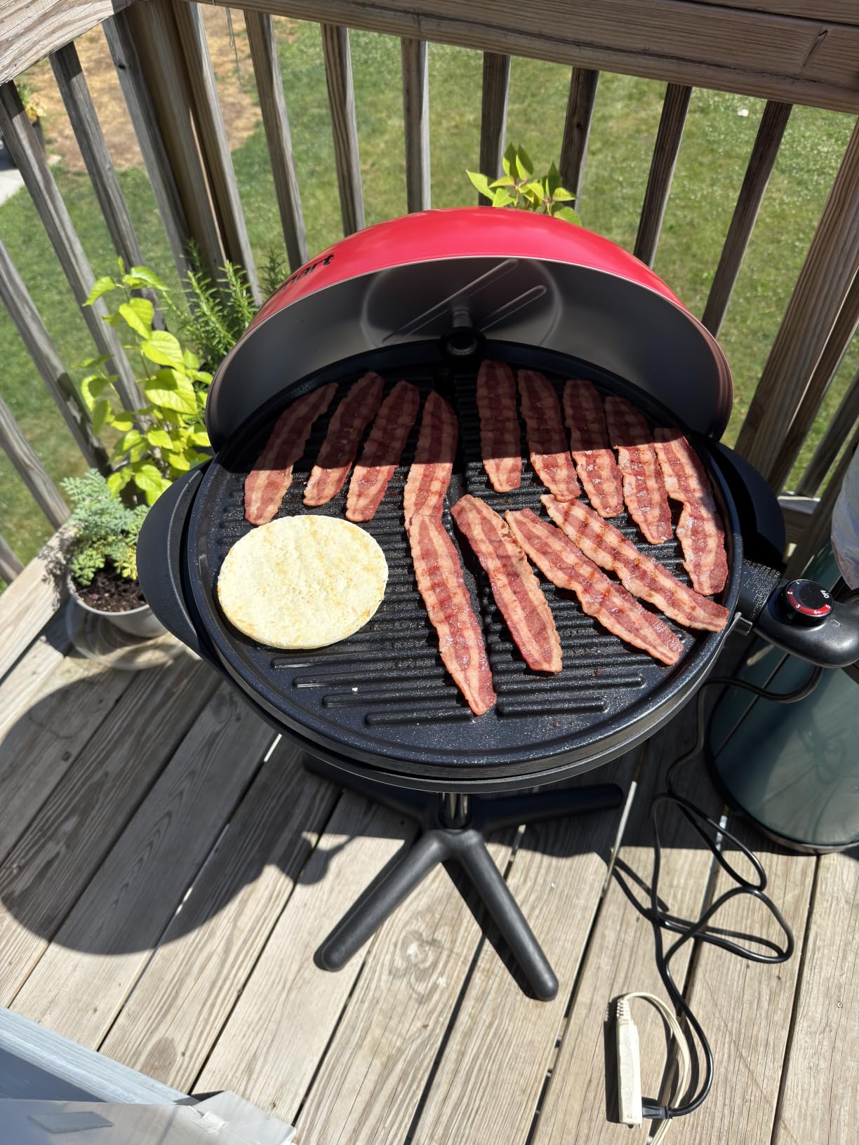Cuisinart Electric Grill, Indoor/Outdoor, Compact, Portable, Nonstick customer photo 1