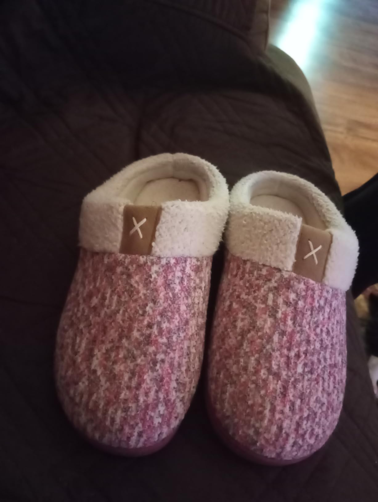 ULTRAIDEAS Women's Indoor Outdoor Slipper Memory Foam customer photo 1