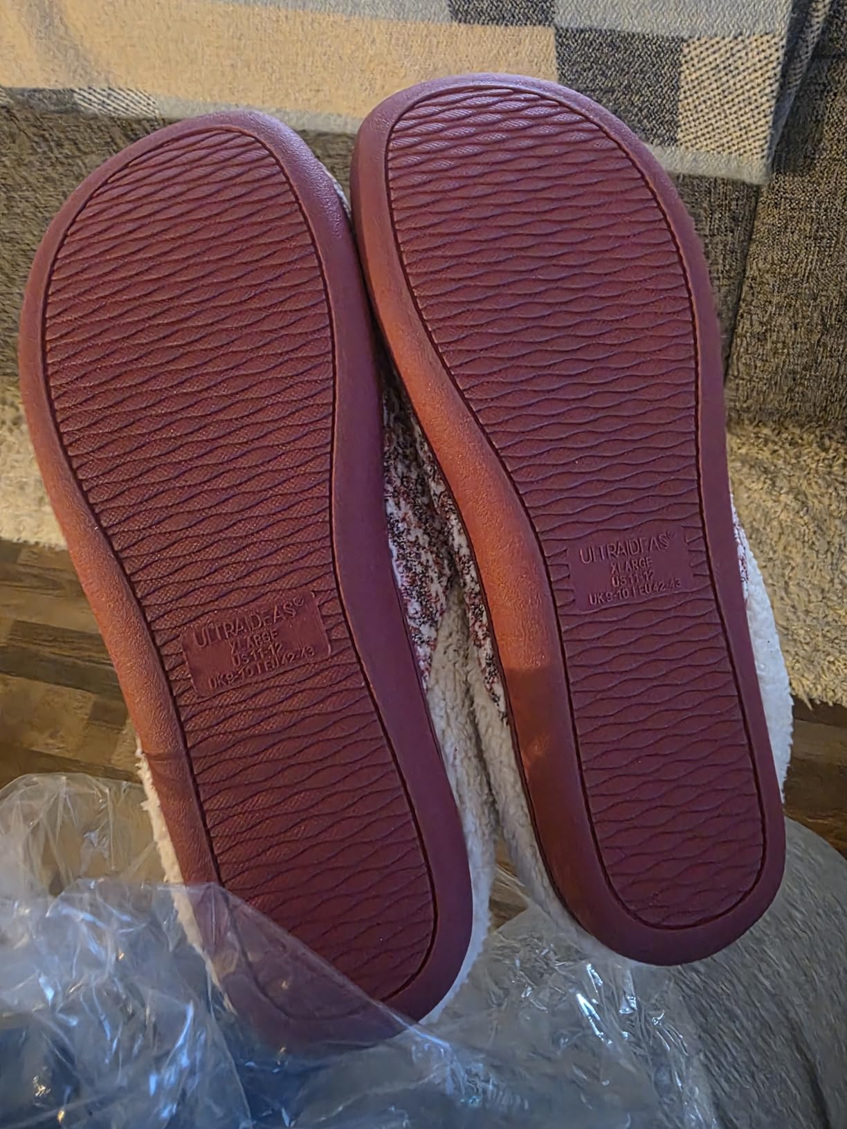 ULTRAIDEAS Women's Indoor Outdoor Slipper Memory Foam customer photo 2