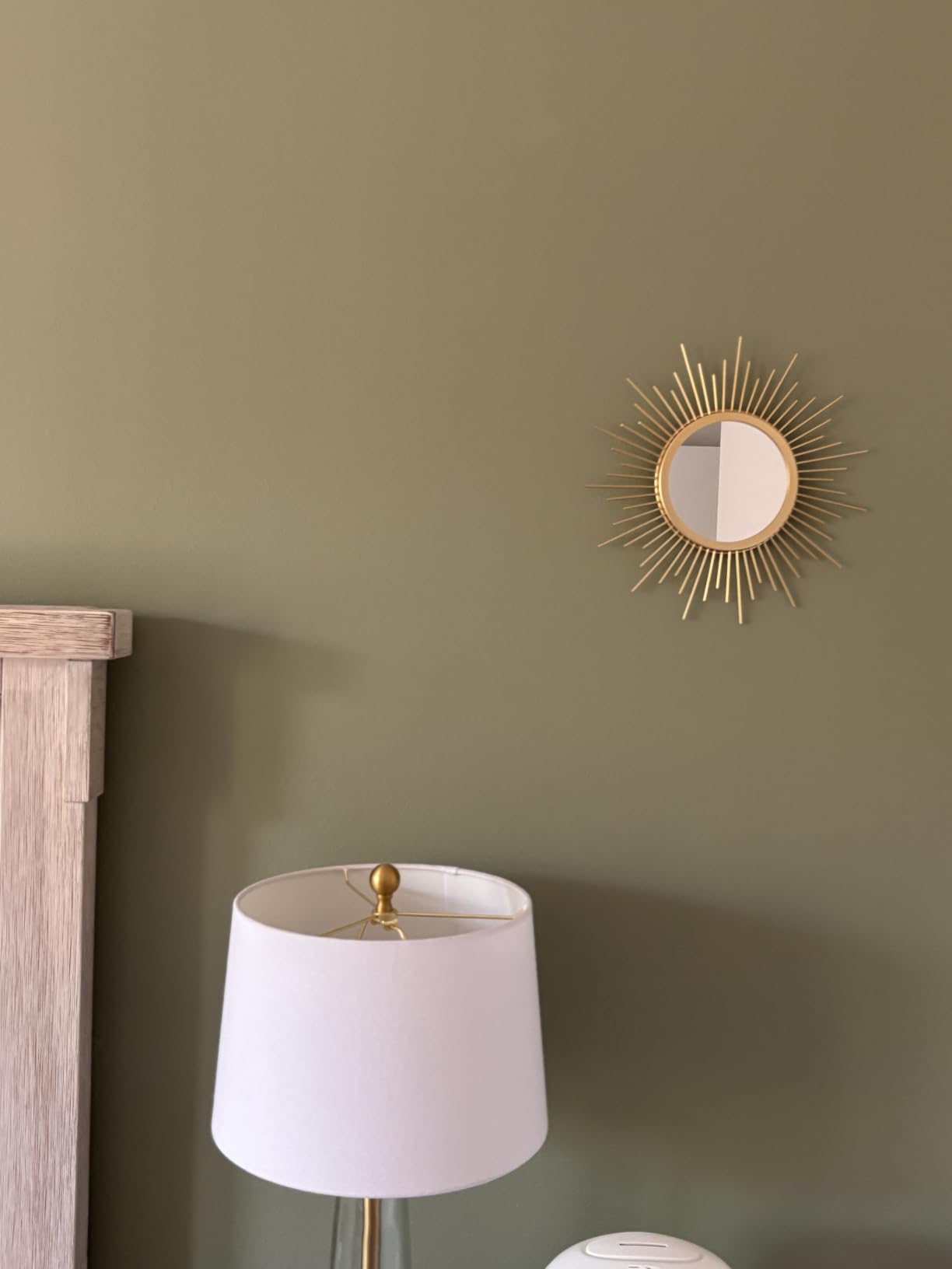 3 Pack Metal Mirrors for Wall Gold Sunburst Wall Mirror Home Decor Accent customer photo 1
