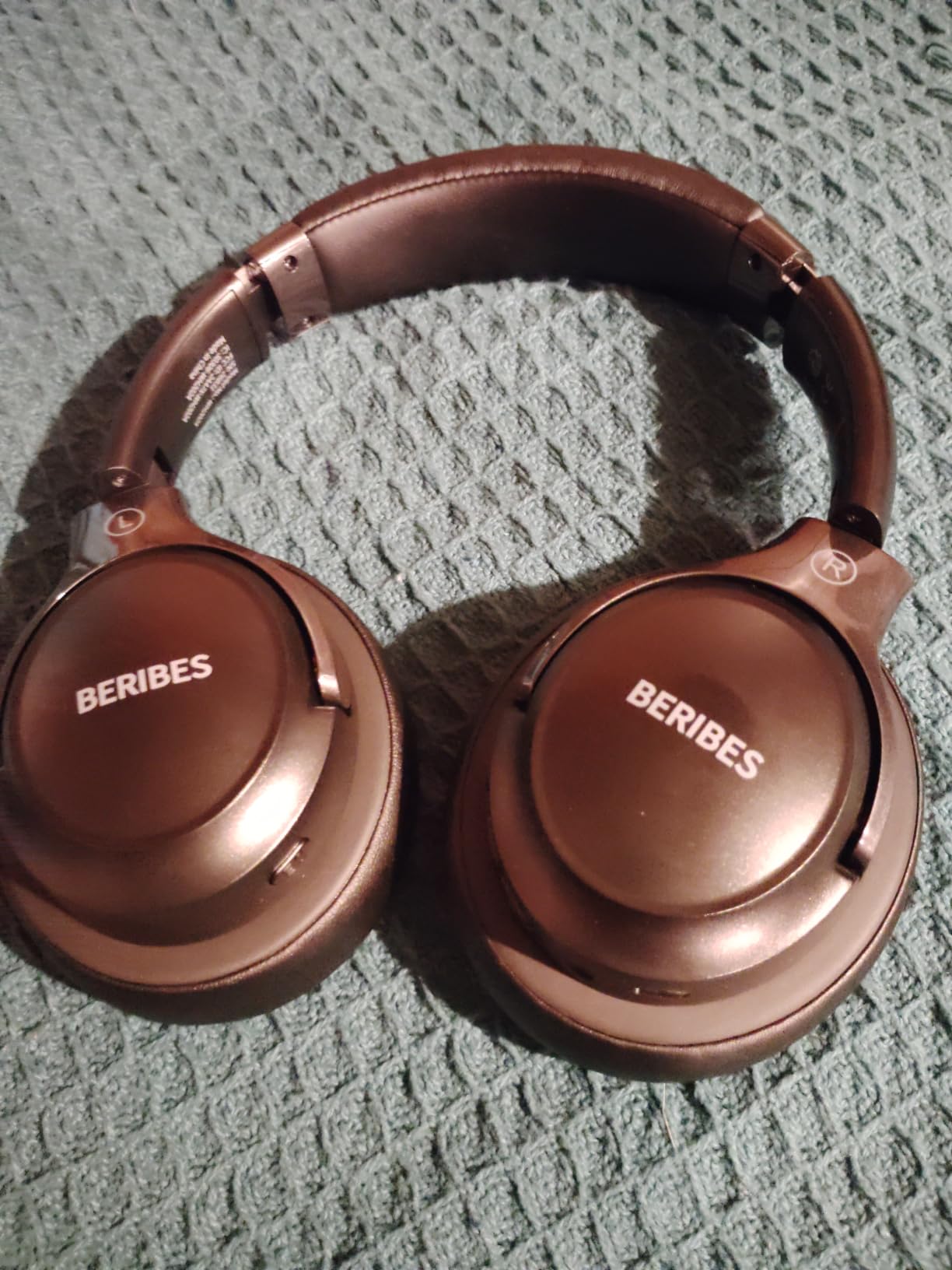 BERIBES Bluetooth Headphones Over Ear Wireless HiFi Stereo Headsets 65H 6EQ customer photo 2