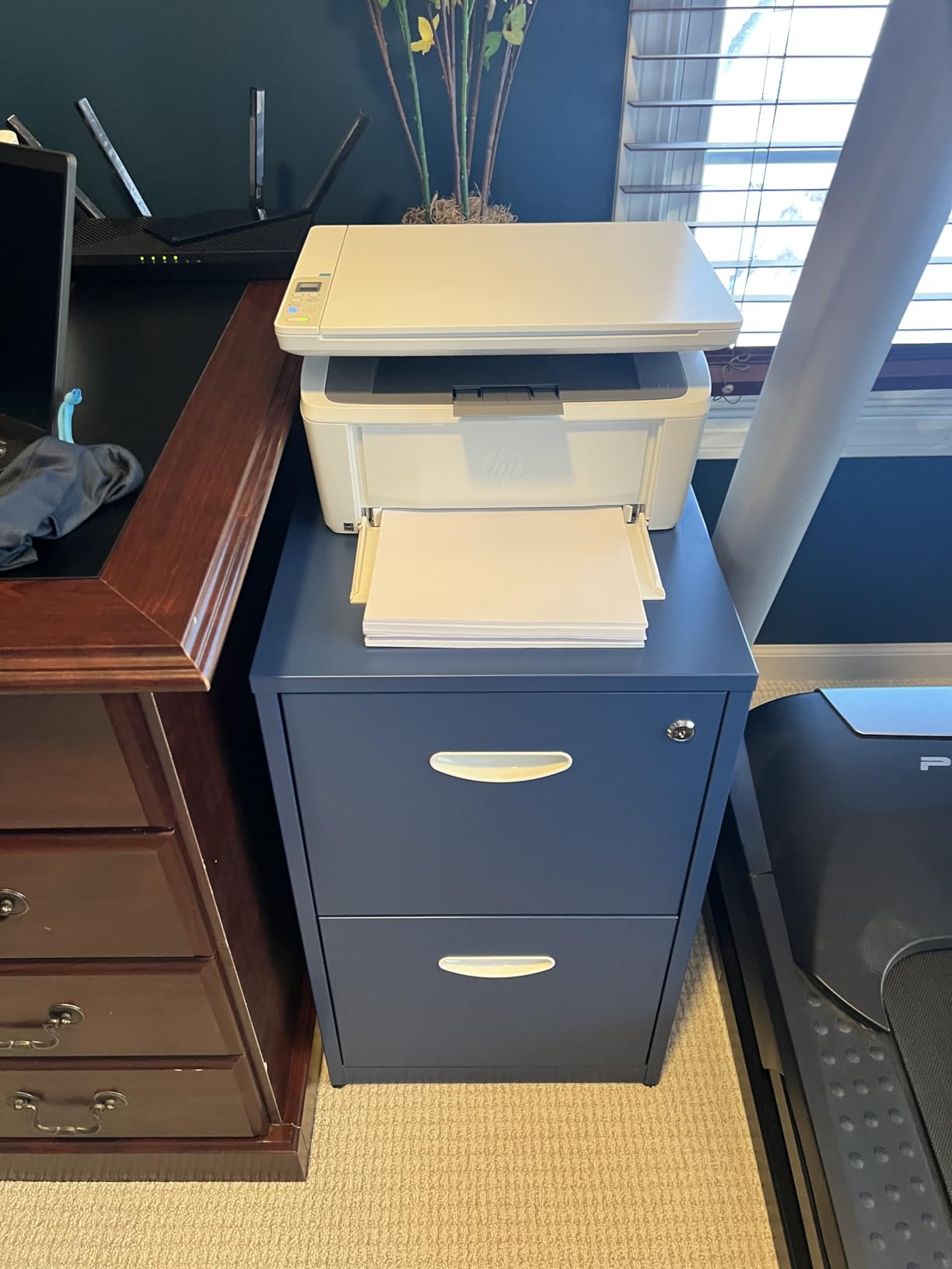 HP Laserjet MFP M140w Wireless Black & White Printer, Print, scan, Copy, Fast speeds, Easy Setup, Mobile Printing, Best-for-Small Teams customer photo 1