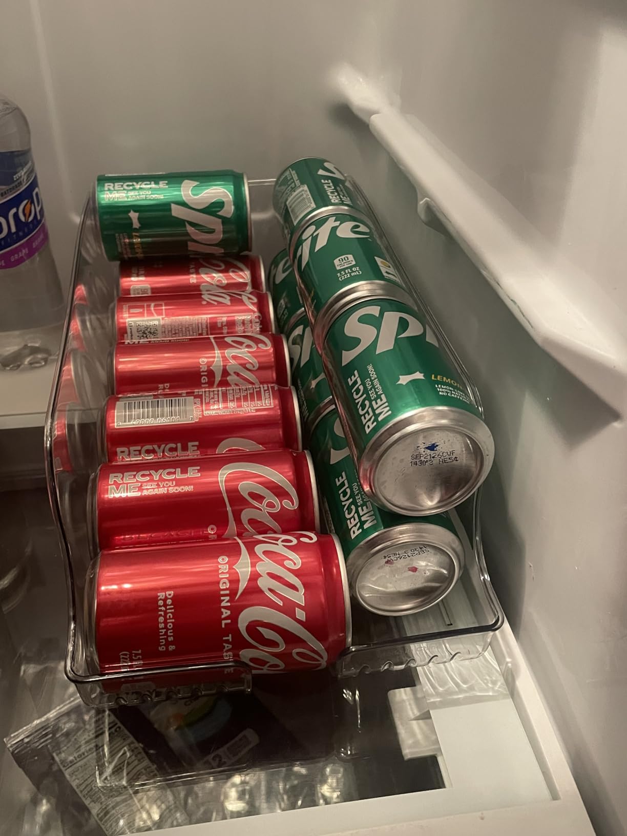 Simple Houseware Soda Can Organizer Dispenser Refrigerator/Pantry, Set of 2 customer photo 1