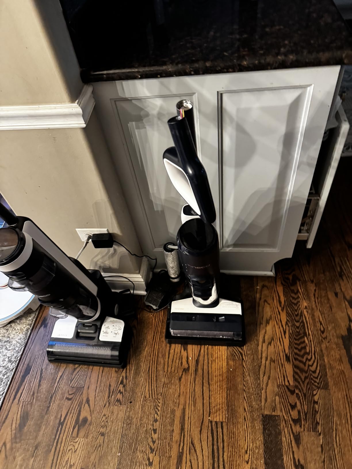 Tineco Floor ONE S5 Smart Cordless Wet Dry Vacuum Cleaner and Mop for Hard Floors, Digital Display, Long Run Time, Great for Sticky Messes and Pet Hair, Space-Saving Design, Blue customer photo 1