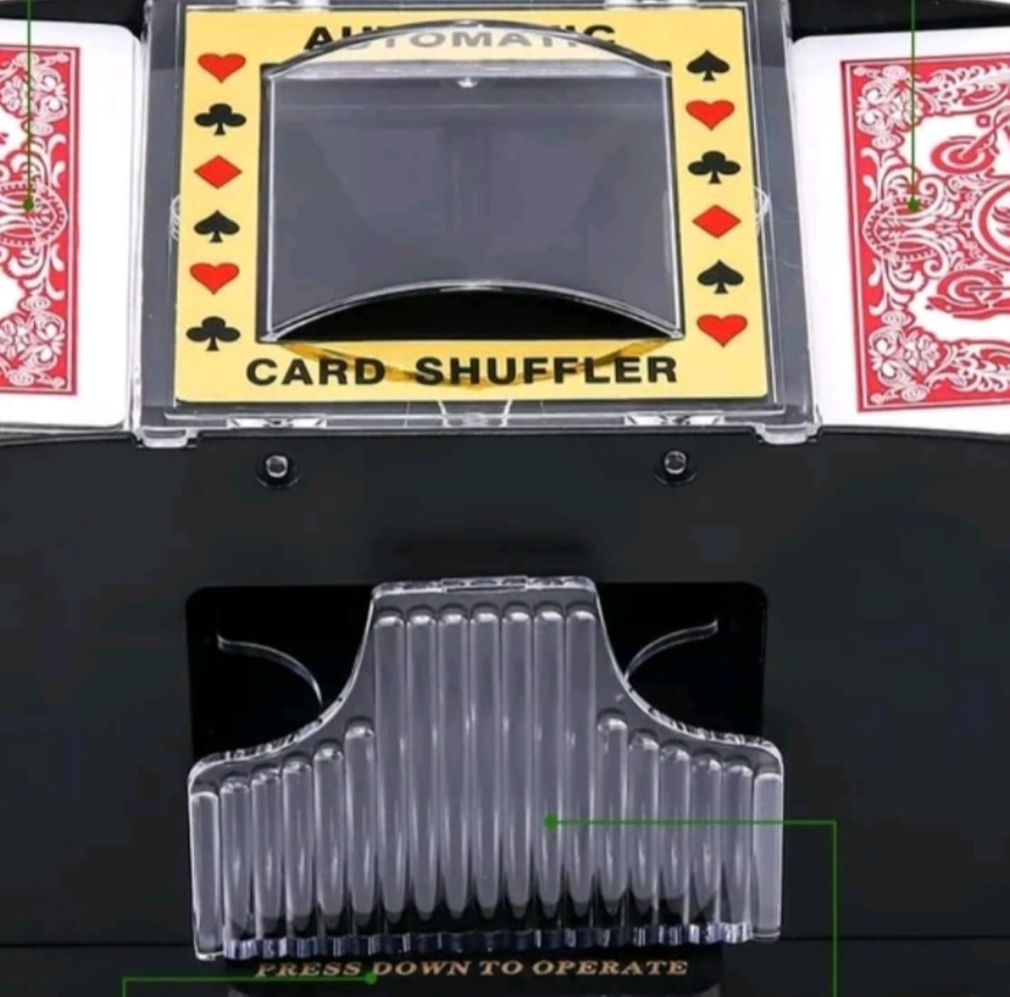 FEIERYA Automatic Card Shuffler 2/1/4/6 Deck customer photo 1
