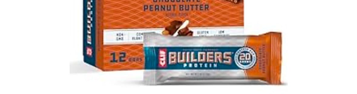CLIF BUILDERS Protein Bars, Chocolatey Peanut Butter, Gluten Free, 12 ct customer photo 2