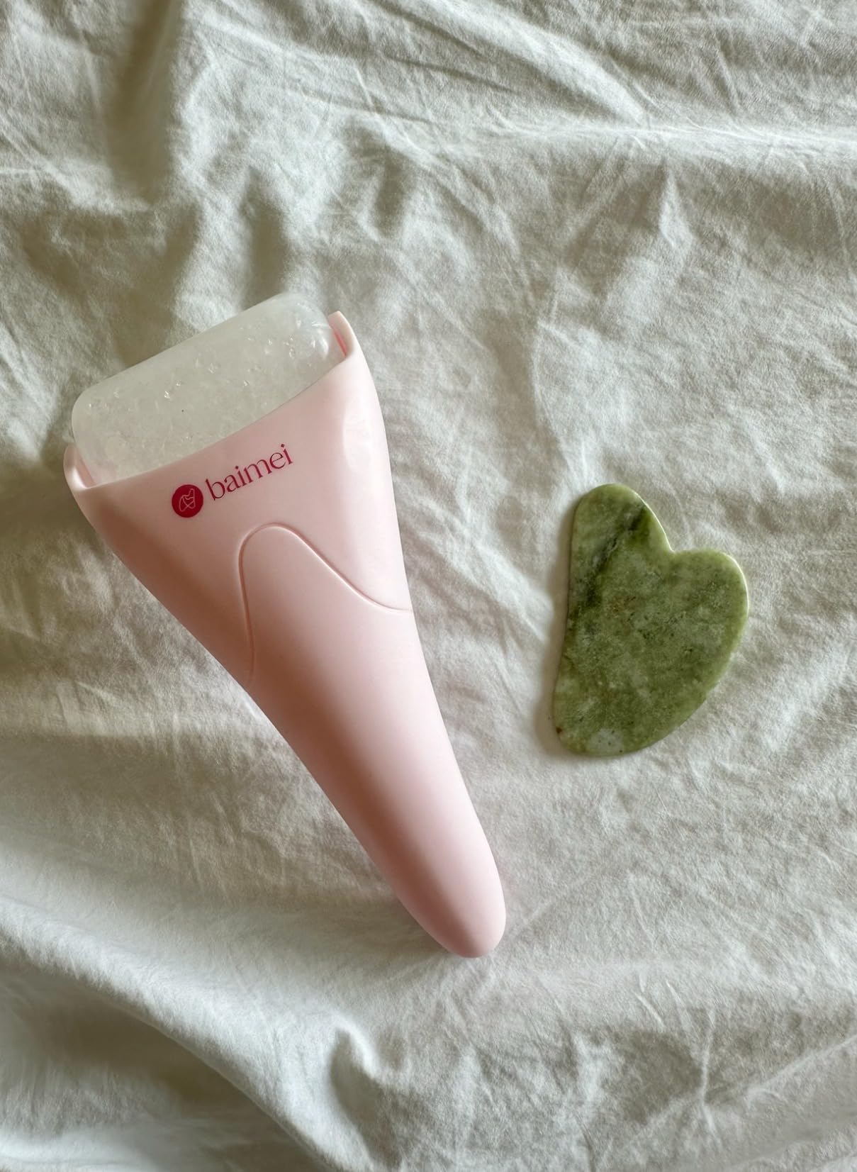 BAIMEI IcyMe Ice Roller for Face & Gua Sha Set, Depuff & Migraine Relief customer photo 2