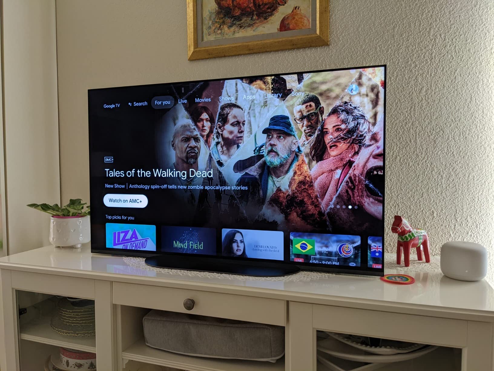 Sony 48 Inch A90K BRAVIA XR 4K HDR TV OLED Smart Google TV (XR-48A90K) customer photo 1