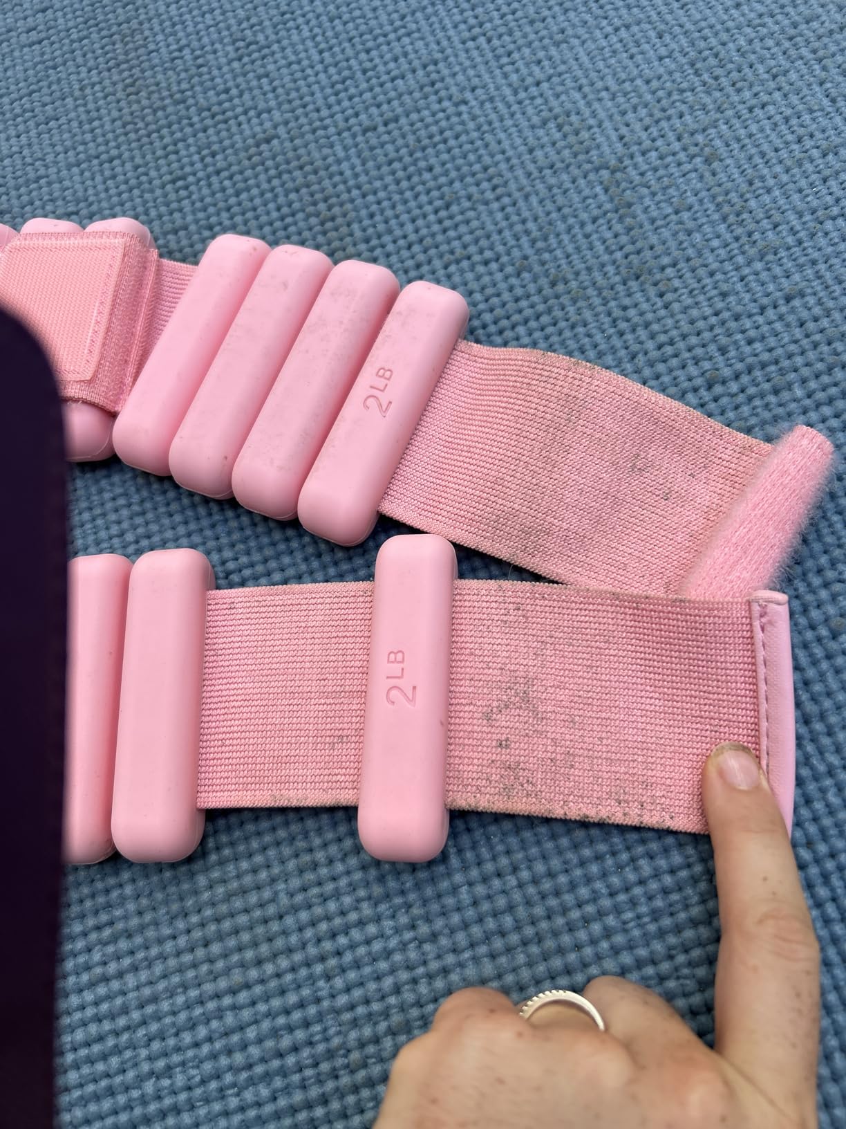 Bala Bangles Wrist & Ankle Weights for Women & Men, Home Gym Equipment customer photo 2