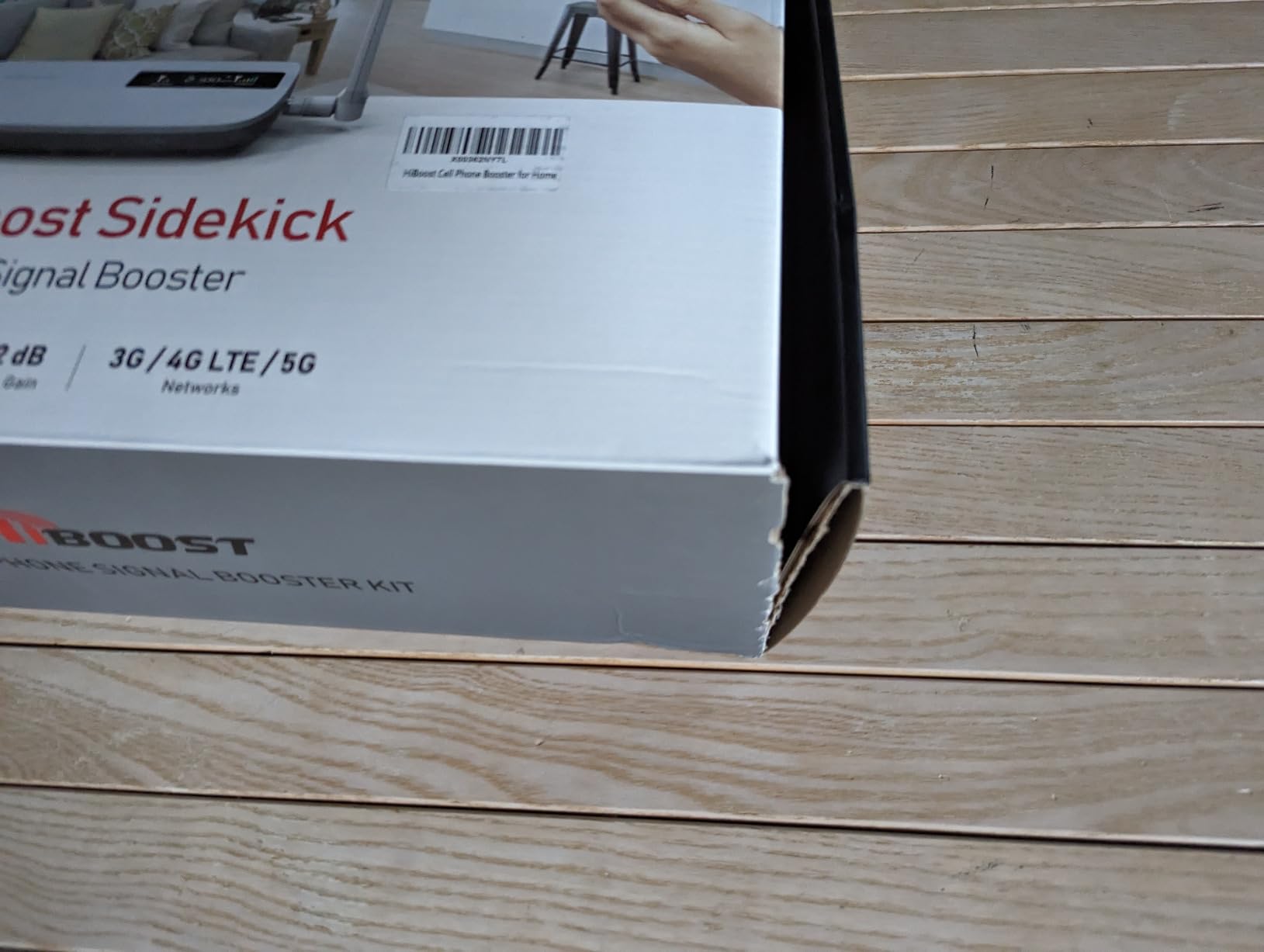 Cell Phone Booster for Home Office | Boosts 5G & 4G LTE | Cell Phone Signal Booster for All U.S. Carriers-Verizon, AT&T, T-Mobile & More | for Band 12/17,13,5,25/2,4 | HD Display | App | FCC Approved customer photo 2