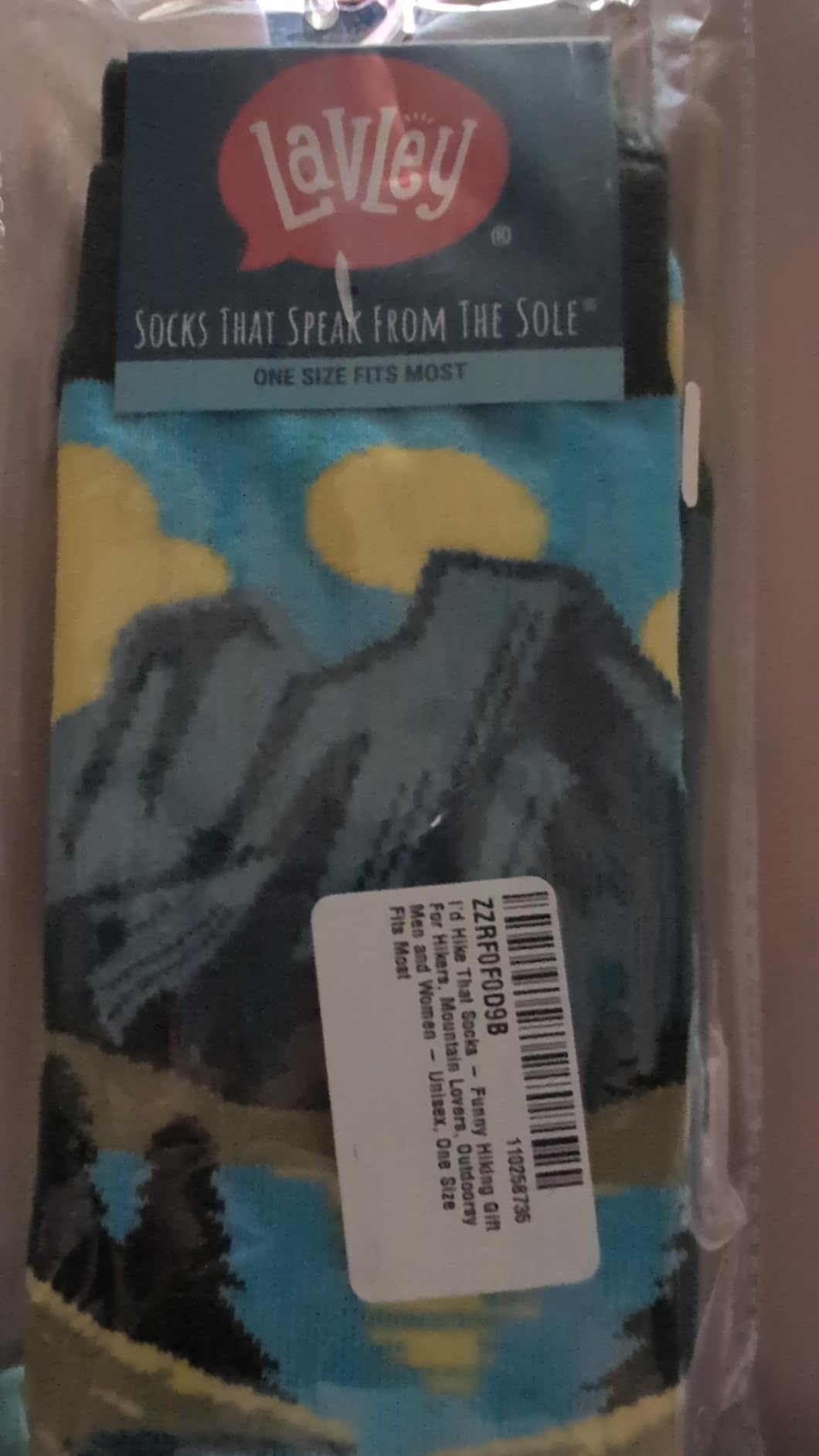 Outdoors Socks Hiking Camping Gift for Nature Lovers Men & Women Holiday customer photo 2