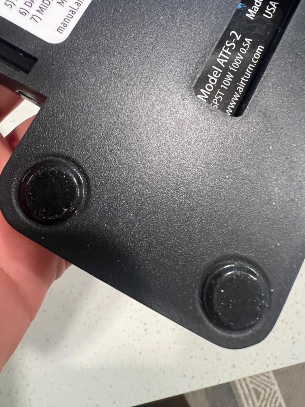 AirTurn DUO500 Silent Bluetooth Pedal Page Turner customer photo 1