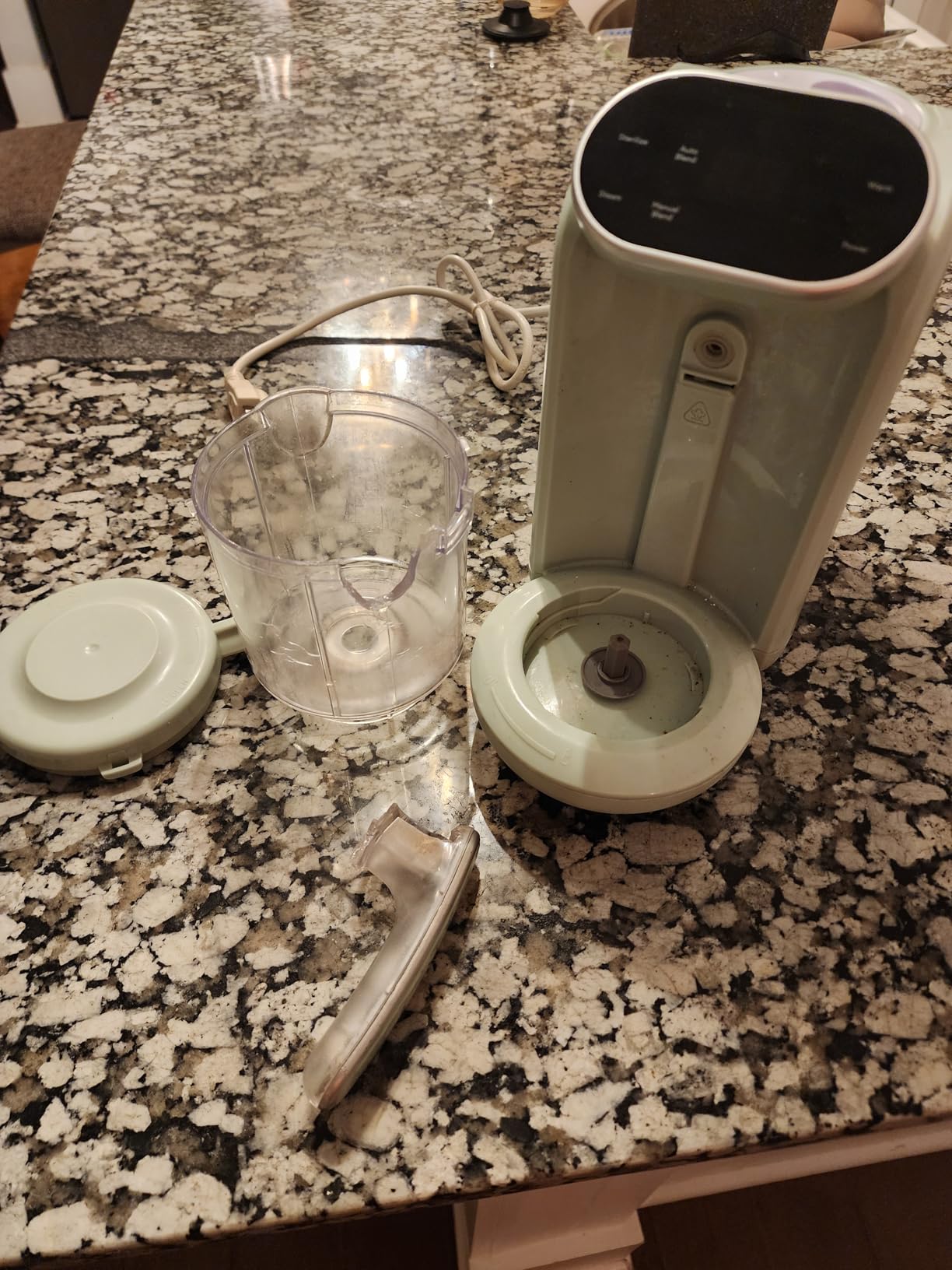 Chefhandy 5-in-1 Baby Food Maker with Stainless Steel Steam Basket, Green customer photo 2