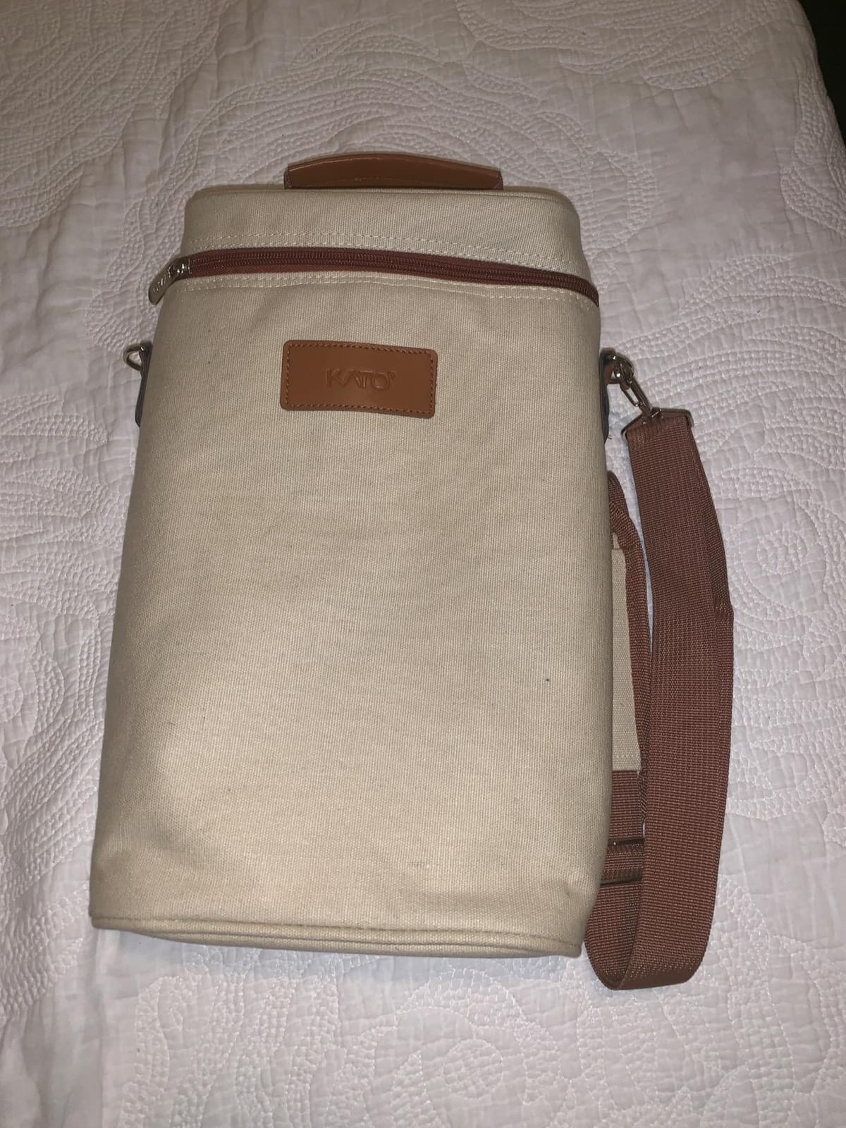 Tirrinia 2 Bottle Insulated Wine Tote Carrier Bag customer photo 2