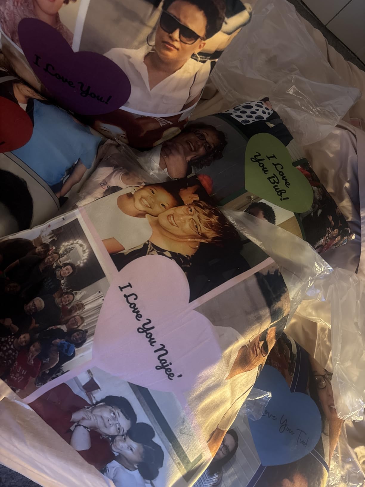 Easycosy Custom Pillows with Picture, Personalized Photo Gifts for Women customer photo 2