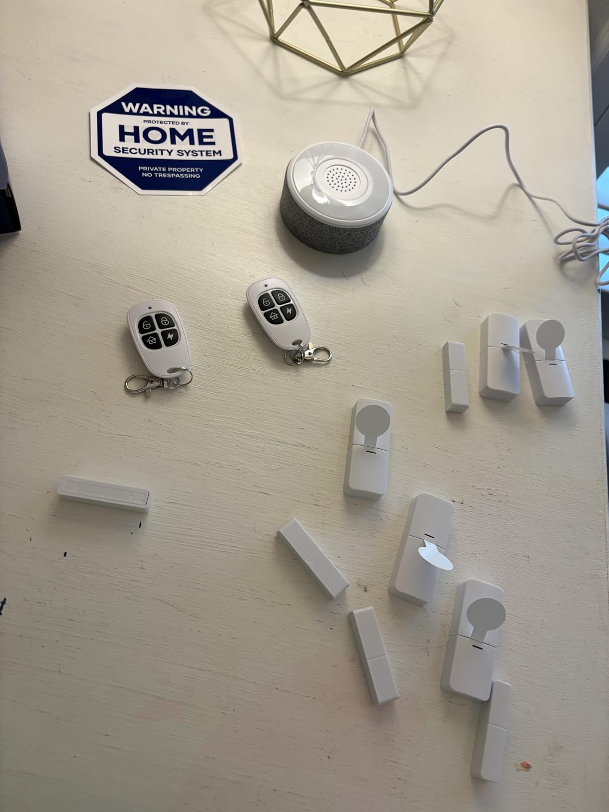 WiFi Home Security System, 12-Piece Wireless Alarm Kit with Door Sensors customer photo 2