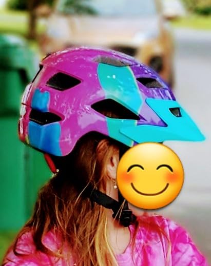 Kids Helmet, SIFVO Kids Bike Helmet Boys and Girls Bike Helmet with Cool Visor Helmet for Kids 5-14, Kids Bike Helmets Youth Bike Helmet Adjustable & Lightweight 50-57cm customer photo 2