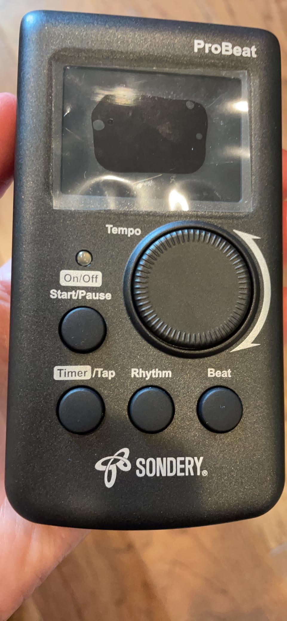 Sondery Digital Metronome Rechargeable Vocal Counting for Piano Guitar Drum | Timer Function, Large Display, Easy to Use,English Vocal Counting, Compatible with All Instruments customer photo 1