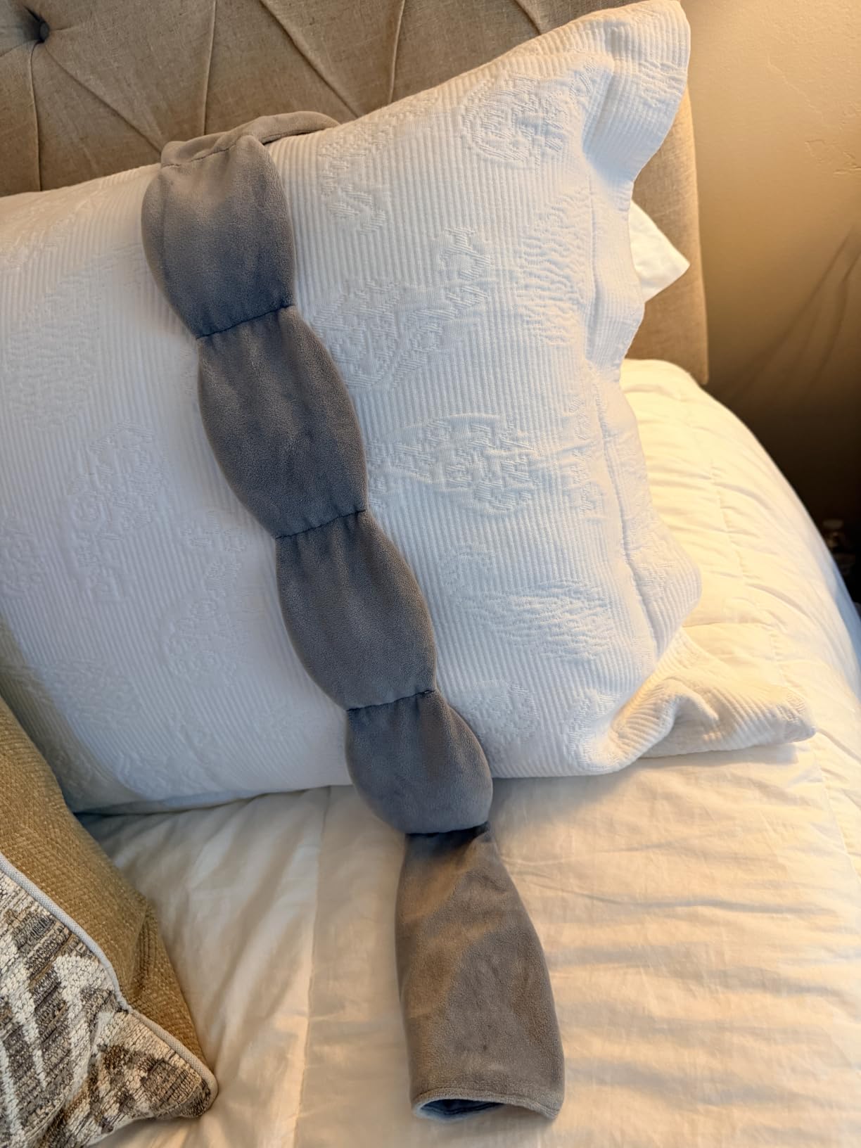nodpod Patented Gentle Pressure Sleep Mask, Weighted Eye Mask customer photo 2