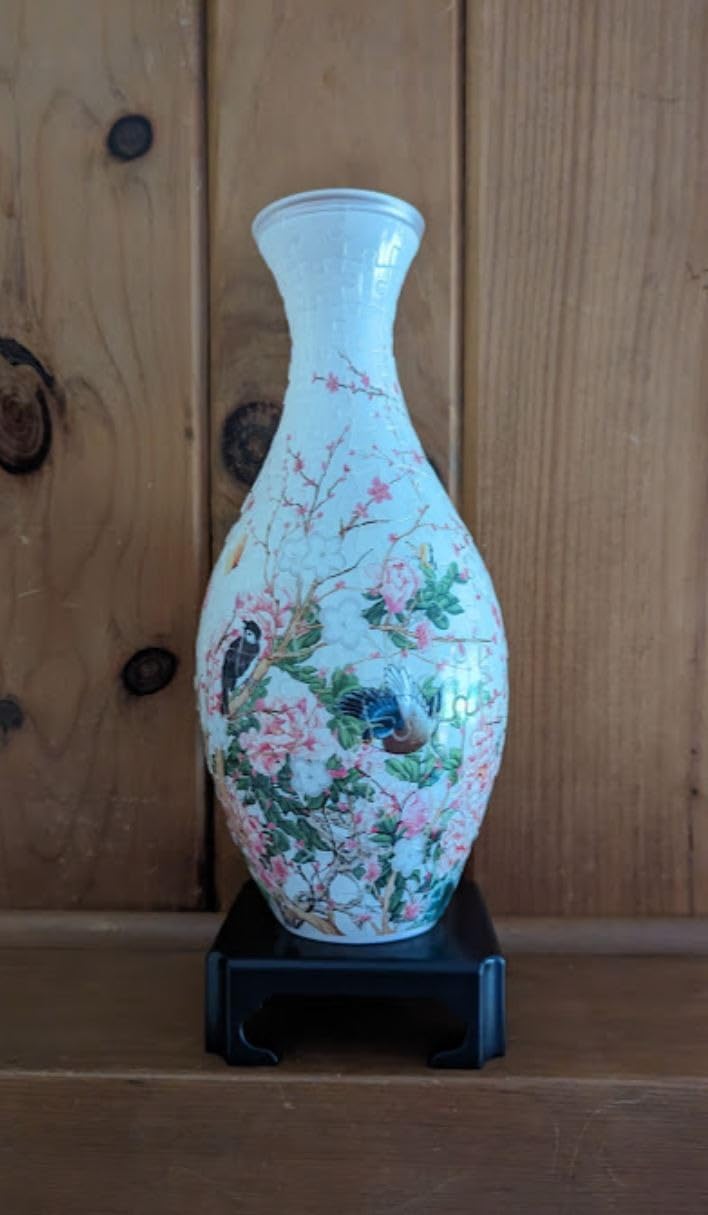 Pintoo Unique 3D Puzzle Vase for Adults - 160 Curved Plastic Pieces [S1035] customer photo 1