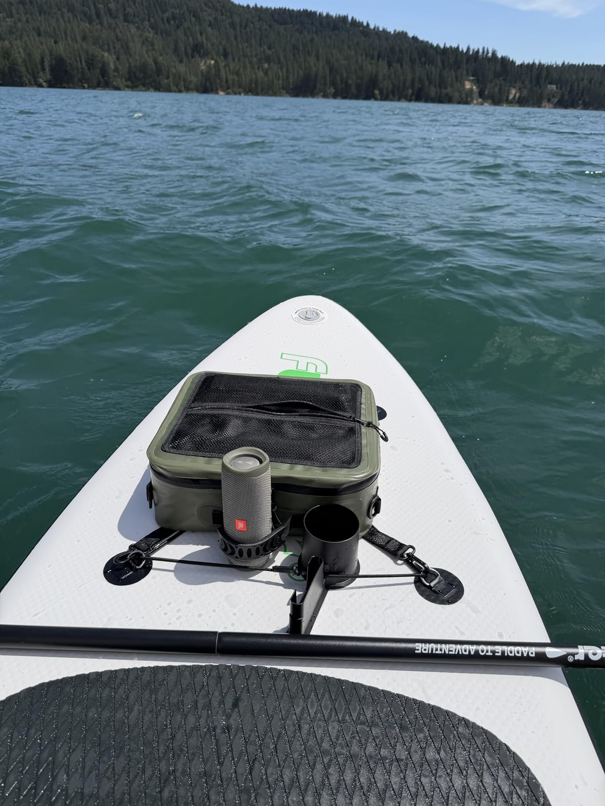MORXPLOR Waterproof PVC Paddleboard Cooler Deck Bag - 12 Can Soft Insulated Cooler for Paddleboarding, Camping, Kayaking customer photo 2