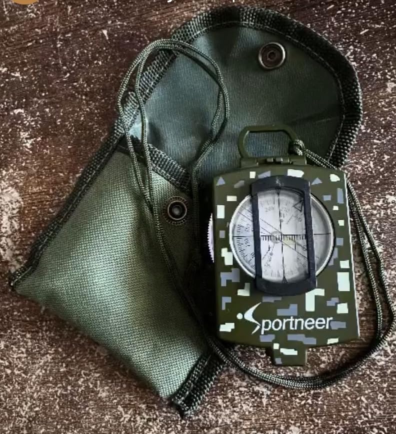 Sportneer Compass: Accurate Durable Lightweight Orienteering Compass with Strap and Carrying Case, Glow in The Dark Waterproof Hiking Essentials for Camping Backpacking, Best Survival Gifts for Kids customer photo 1