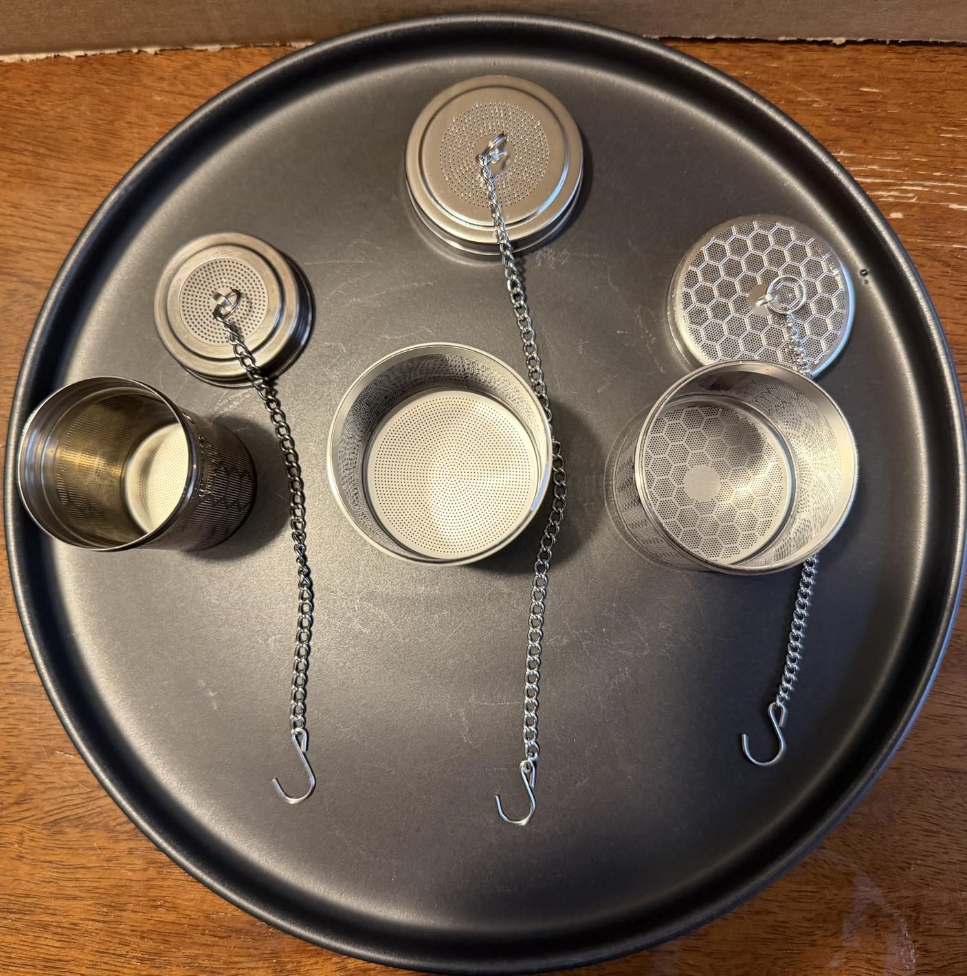 Reinmoson Extra Fine Mesh Tea Strainers for Loose Tea 1.5” x 2.2” customer photo 2