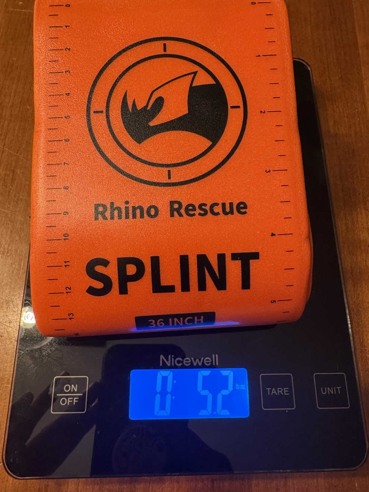 RHINO RESCUE First Aid Moldable Splint 36
