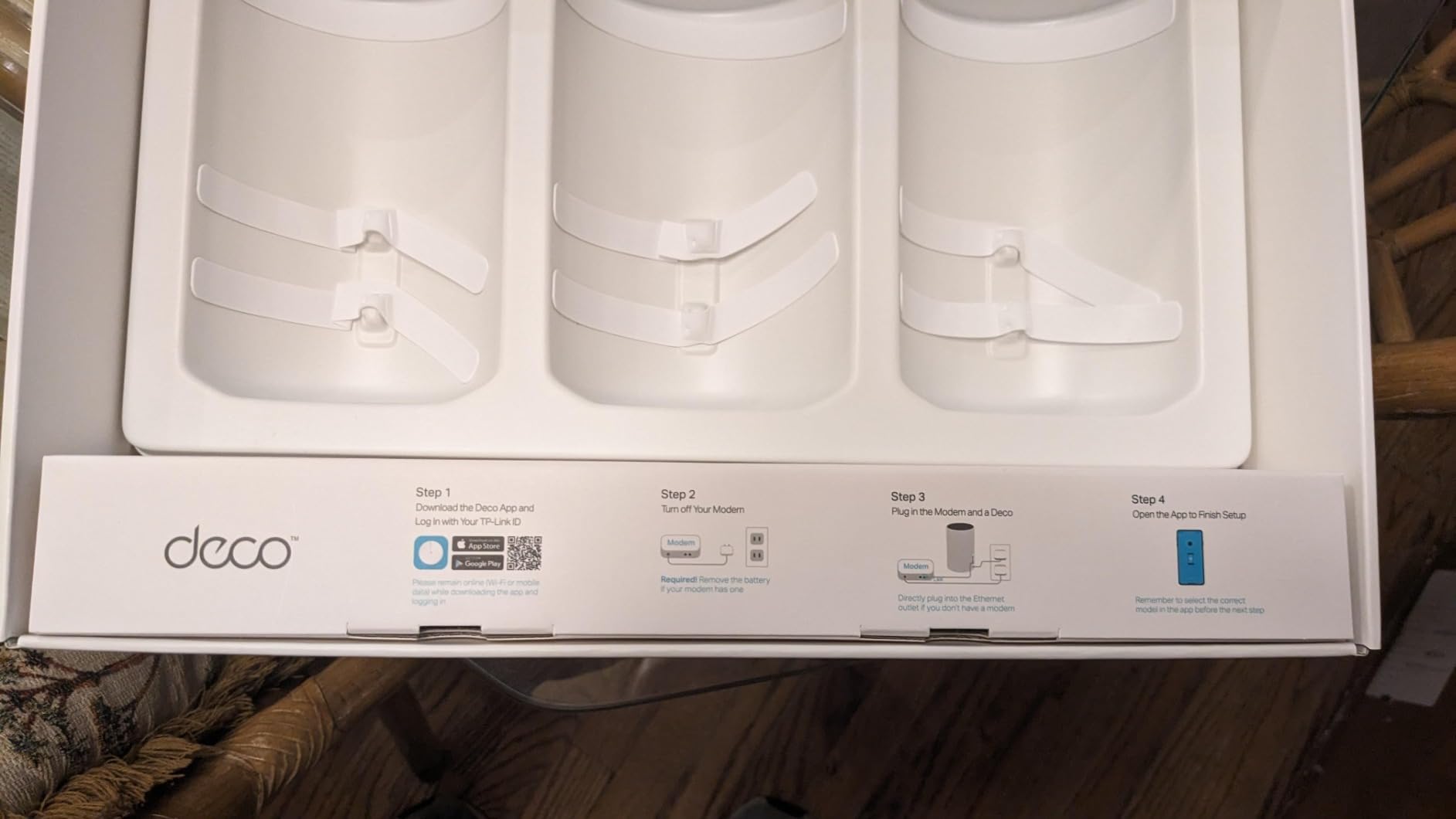 TP-Link Deco XE75 Pro AXE5400 Tri-Band WiFi 6E Mesh System (3-Pack) customer photo 2