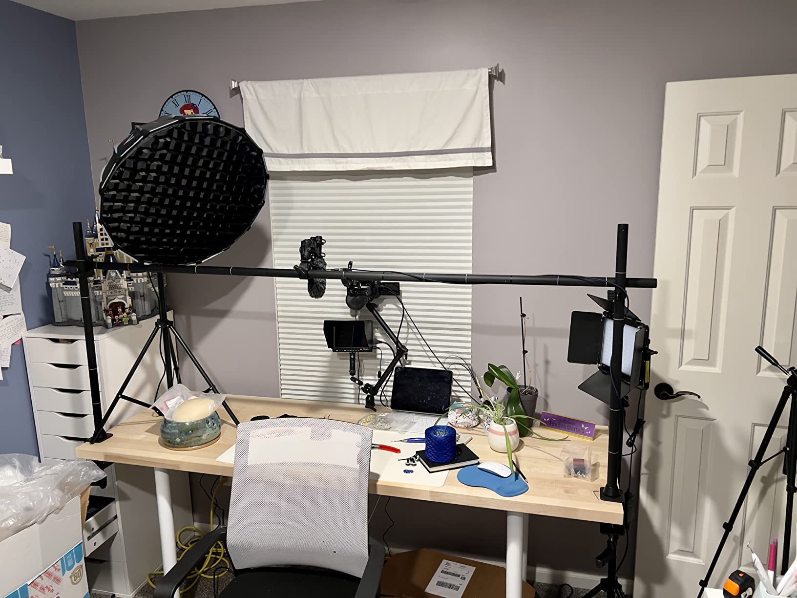 JUSMO LS15 Pro Camera Desk Mount, Aluminum Overhead Camera Mount Rig customer photo 2