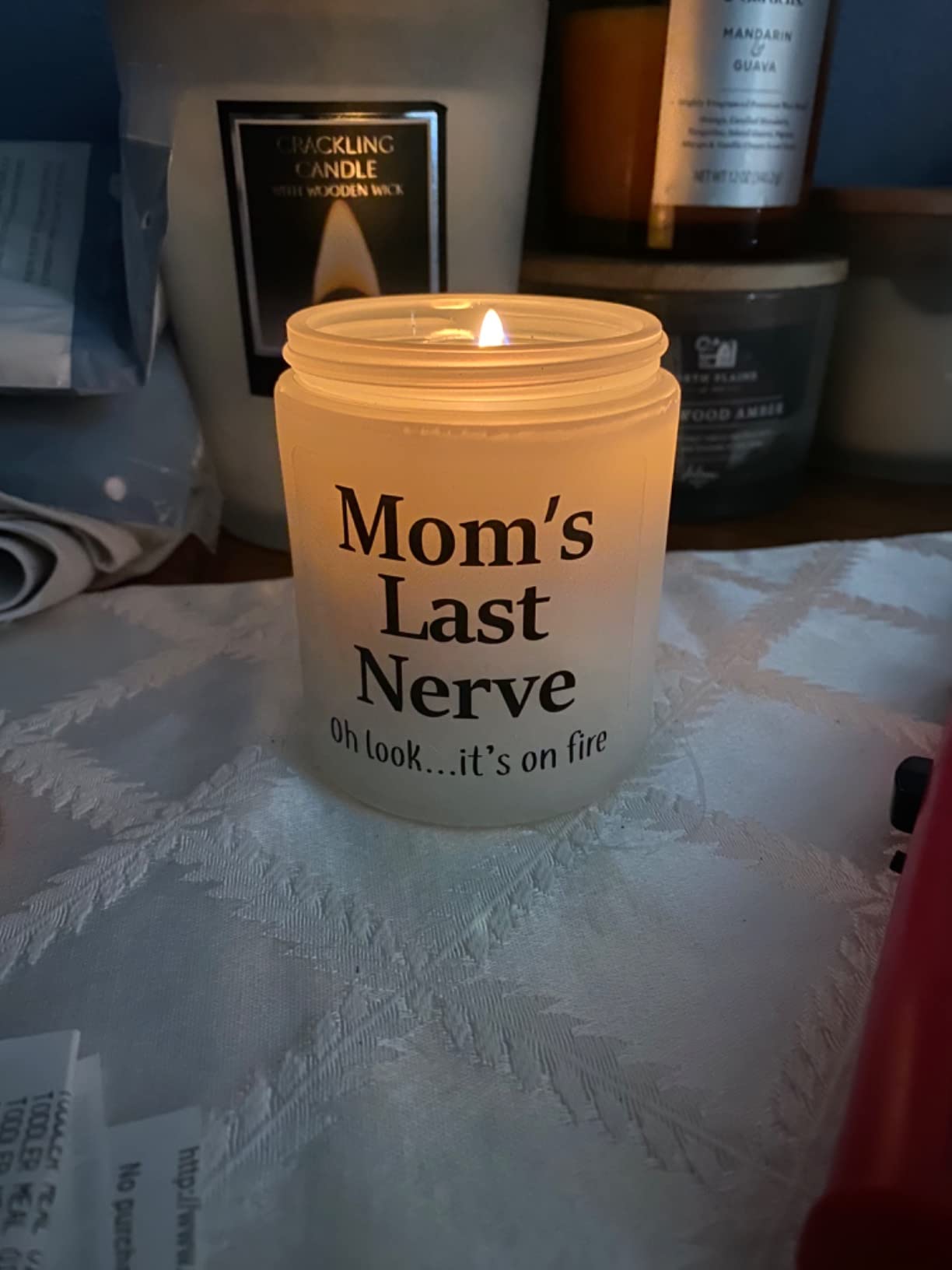 Step Mom Gifts, Bouns Mom Gift, Step Moms Scented Candle customer photo 1