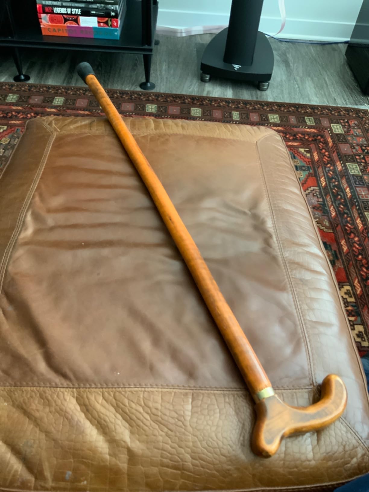 Vive Wooden Walking Stick Cane - for Men, Women, & Seniors - 36 Inch Single | Point Rubber Tip with Willow Handle - Ergonomic Grip for Balance & Stability - Lightweight Elderly Assistance Product customer photo 1