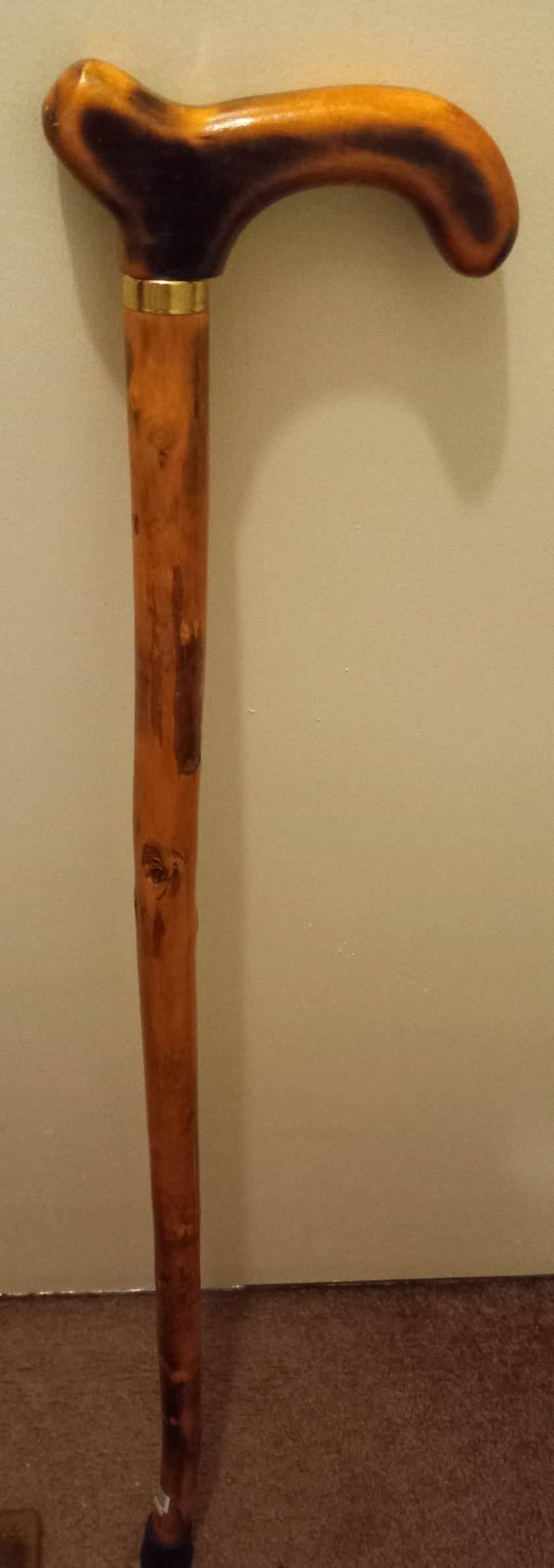 Vive Wooden Walking Stick Cane - for Men, Women, & Seniors - 36 Inch Single | Point Rubber Tip with Willow Handle - Ergonomic Grip for Balance & Stability - Lightweight Elderly Assistance Product customer photo 2